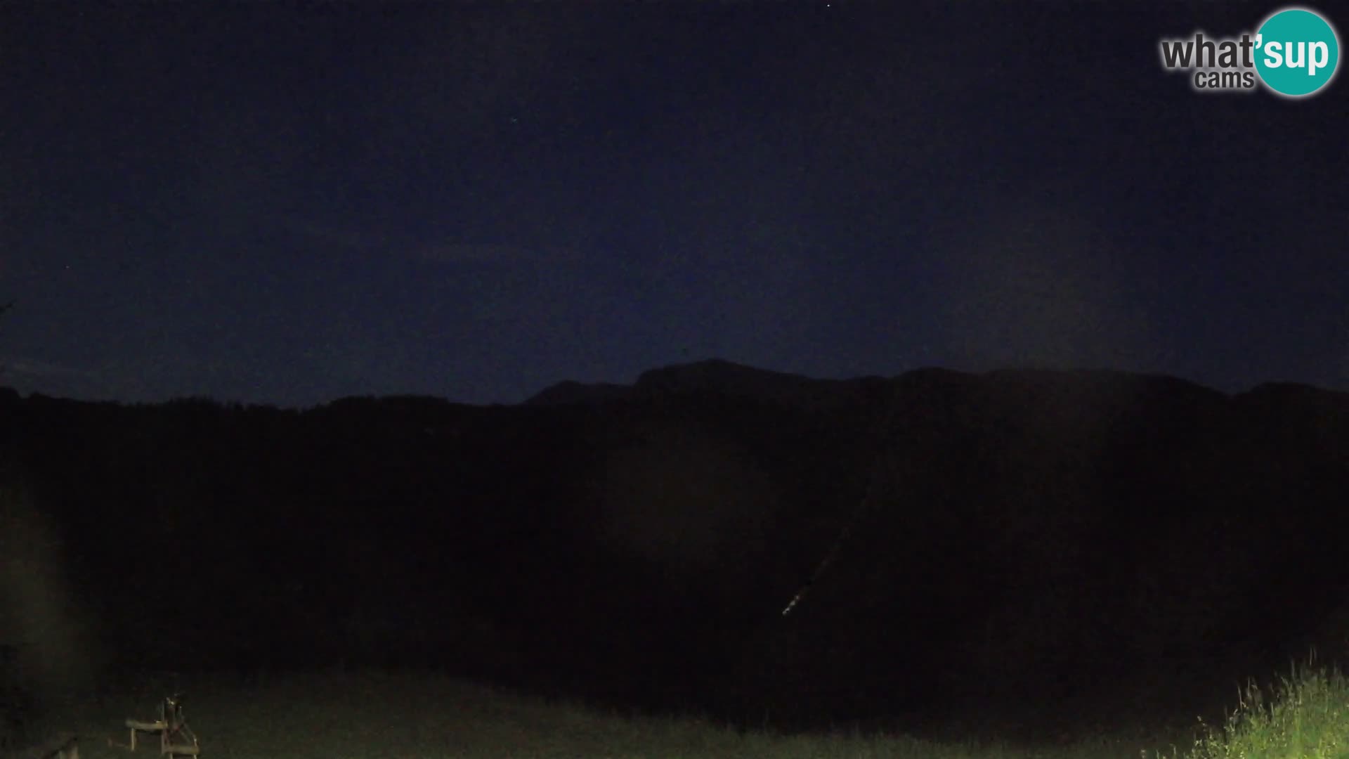 Webcam Brunarica Dražgoše – Live View of Ratitovec (1666 m)