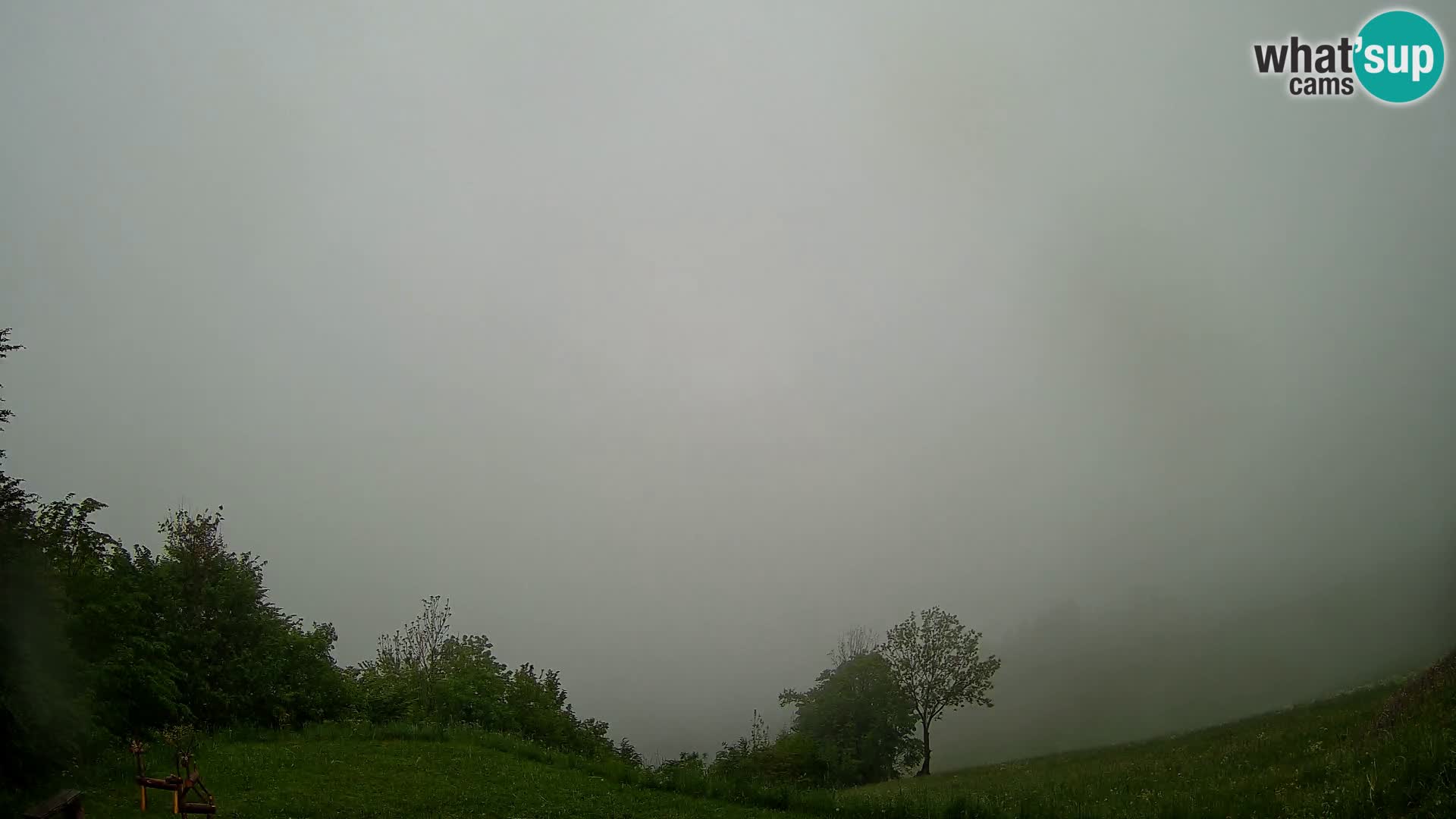 Webcam Brunarica Dražgoše – Live View of Ratitovec (1666 m)