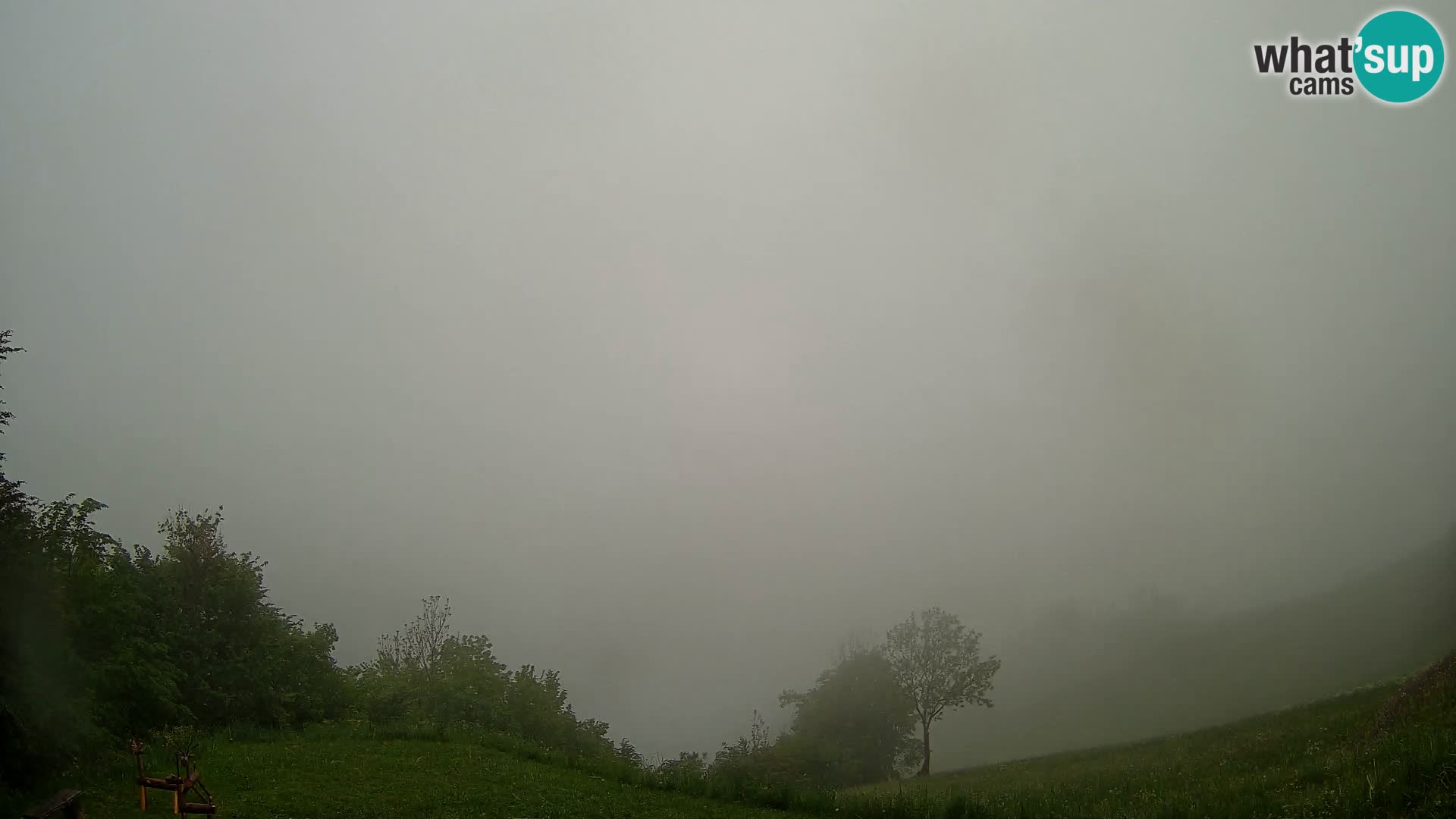 Webcam Brunarica Dražgoše – Liveblick auf Ratitovec (1666 m)