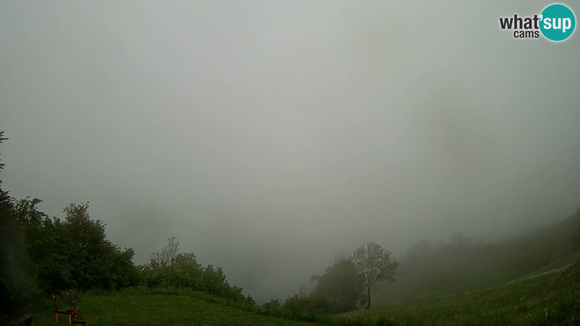Webcam Brunarica Dražgoše – Live View of Ratitovec (1666 m)