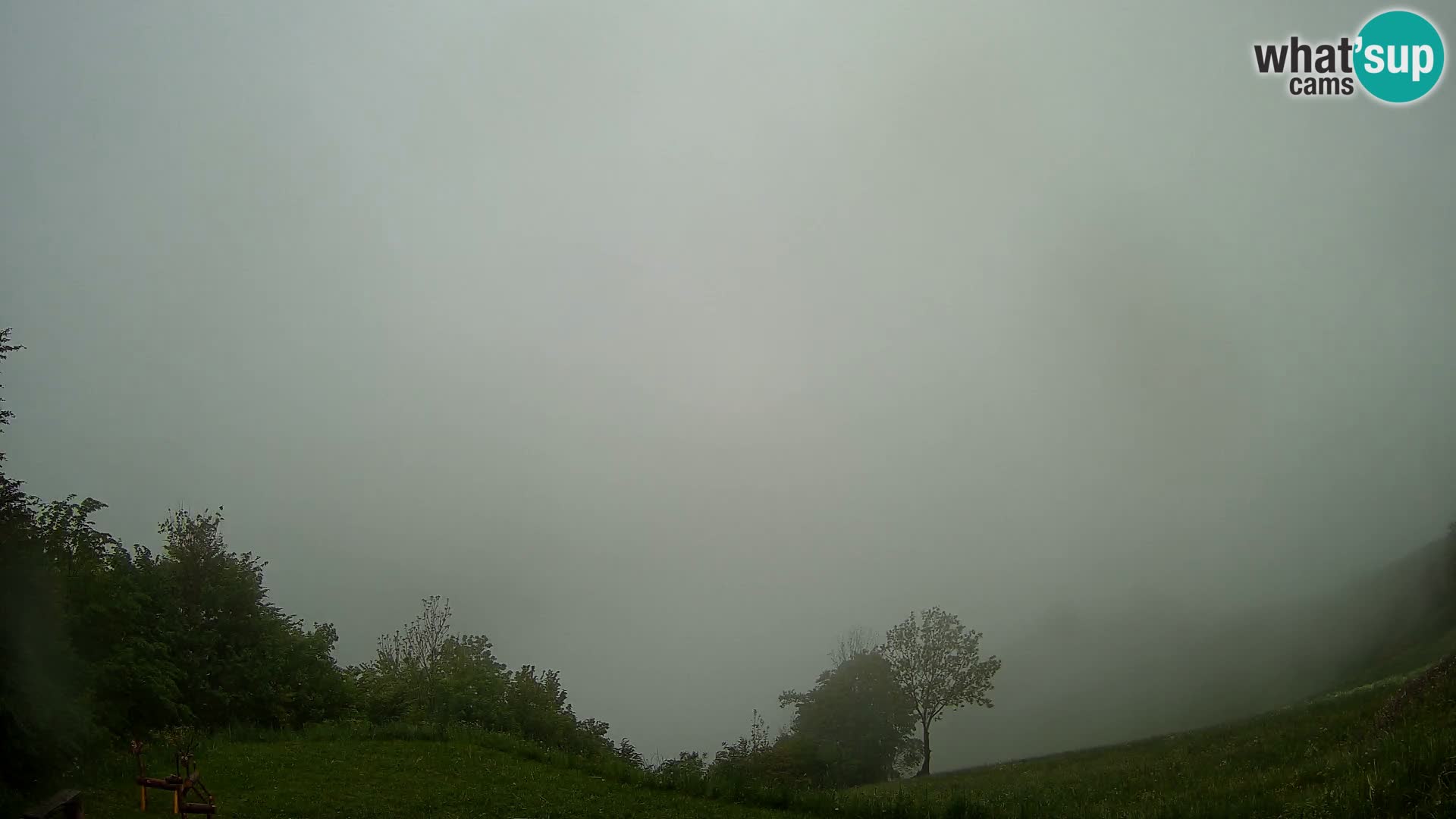 Webcam Brunarica Dražgoše – Live View of Ratitovec (1666 m)