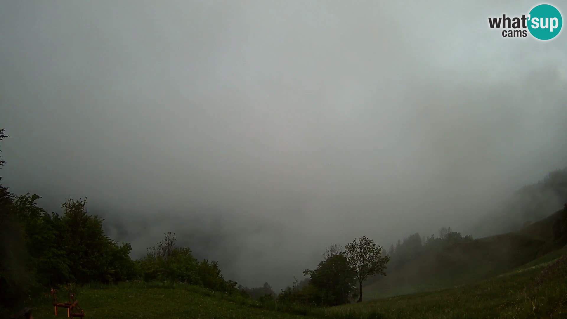 Web kamera Brunarica Dražgoše – Pogled uživo na Ratitovec (1666 m)