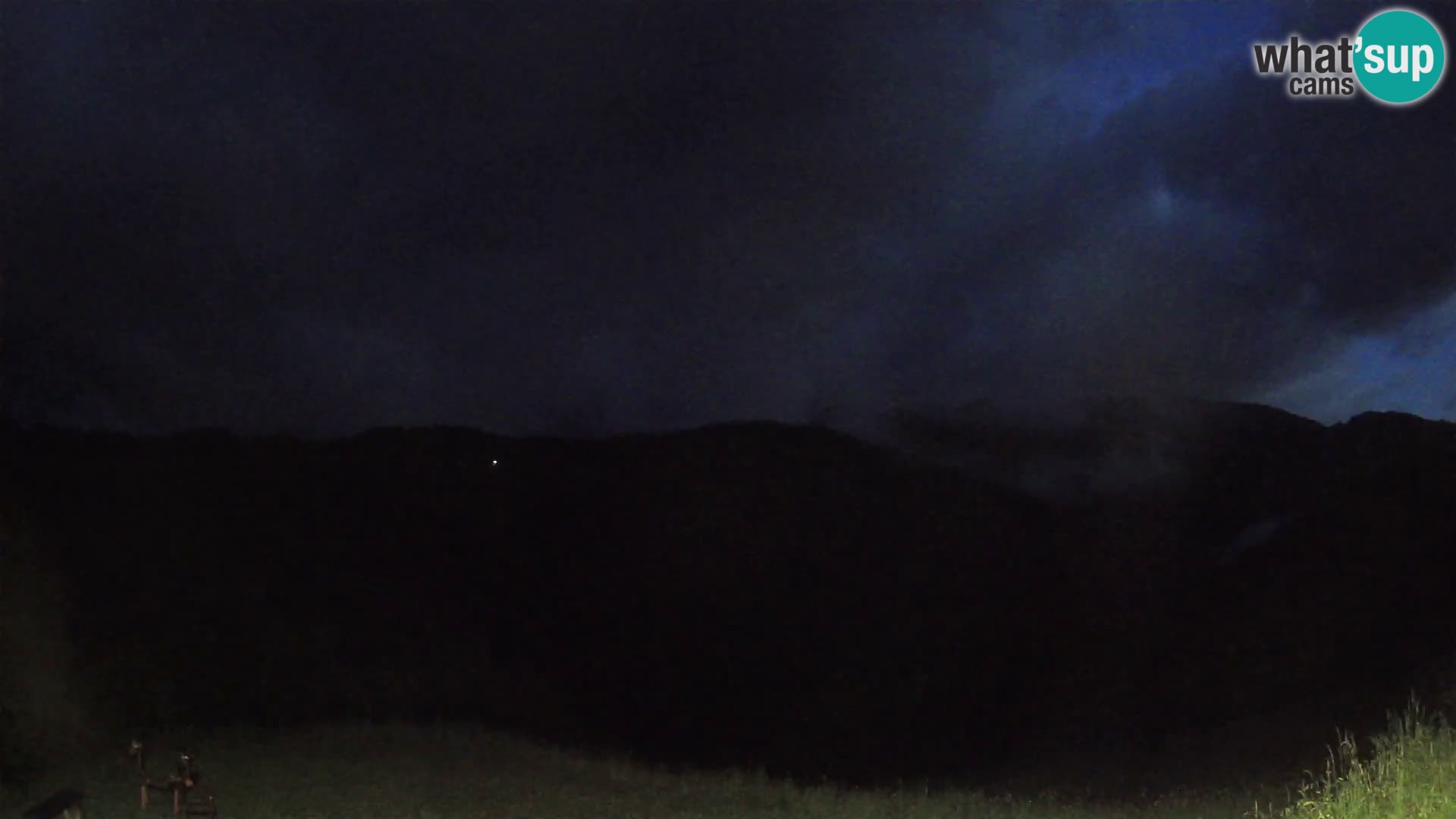 Webcam Brunarica Dražgoše – Live View of Ratitovec (1666 m)