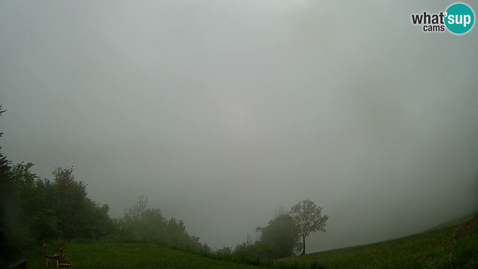 Webcam Brunarica Dražgoše – Live View of Ratitovec (1666 m)