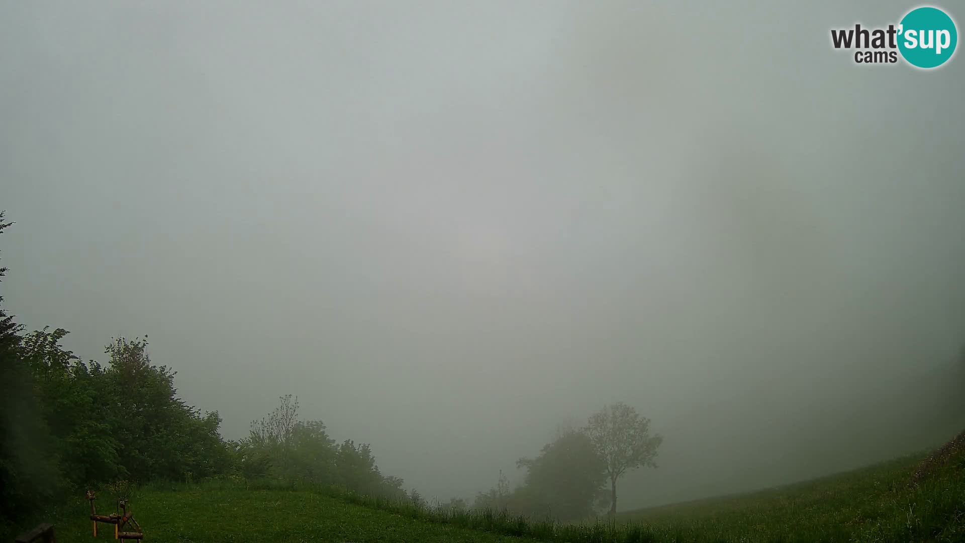 Webcam Brunarica Dražgoše – Liveblick auf Ratitovec (1666 m)