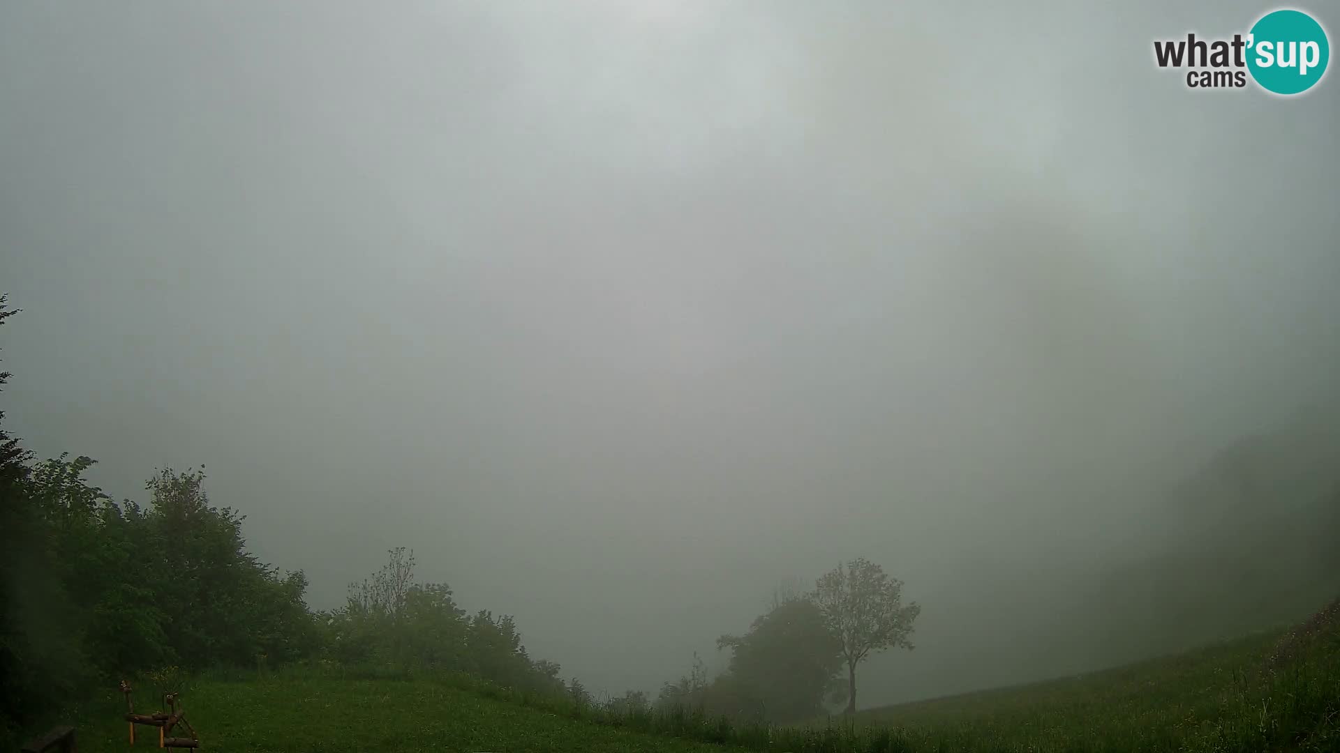 Webcam Brunarica Dražgoše – Live View of Ratitovec (1666 m)