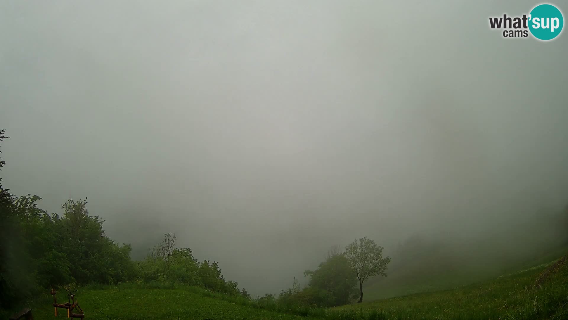 Web kamera Brunarica Dražgoše – Pogled uživo na Ratitovec (1666 m)