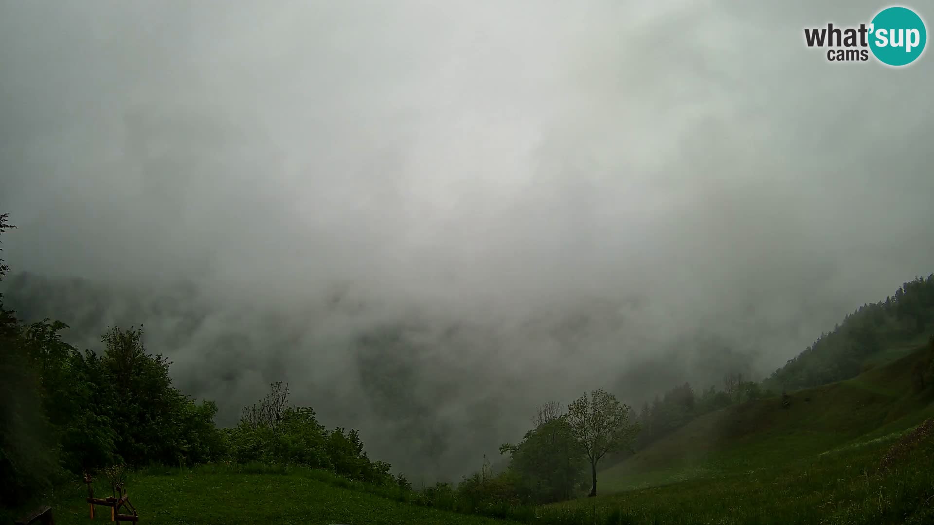 Web kamera Brunarica Dražgoše – Pogled uživo na Ratitovec (1666 m)