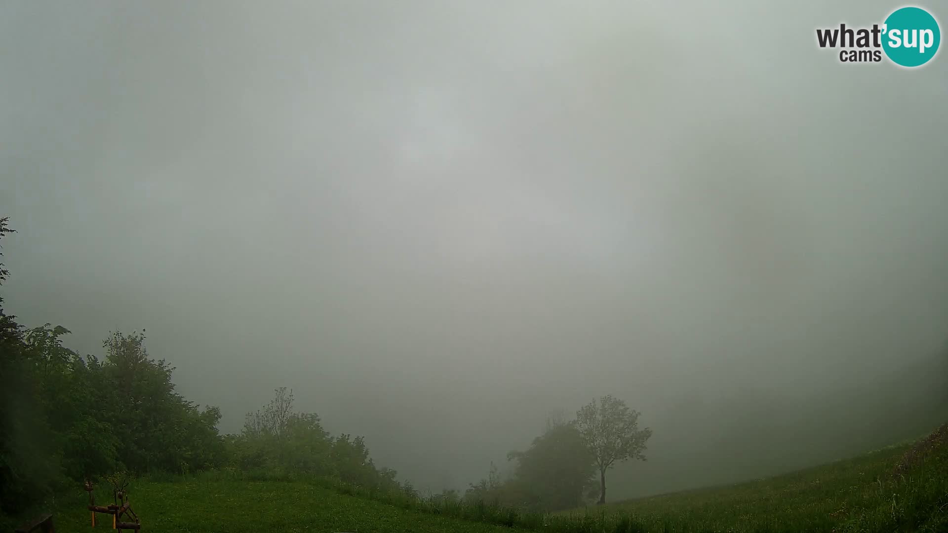 Webcam Brunarica Dražgoše – Live View of Ratitovec (1666 m)