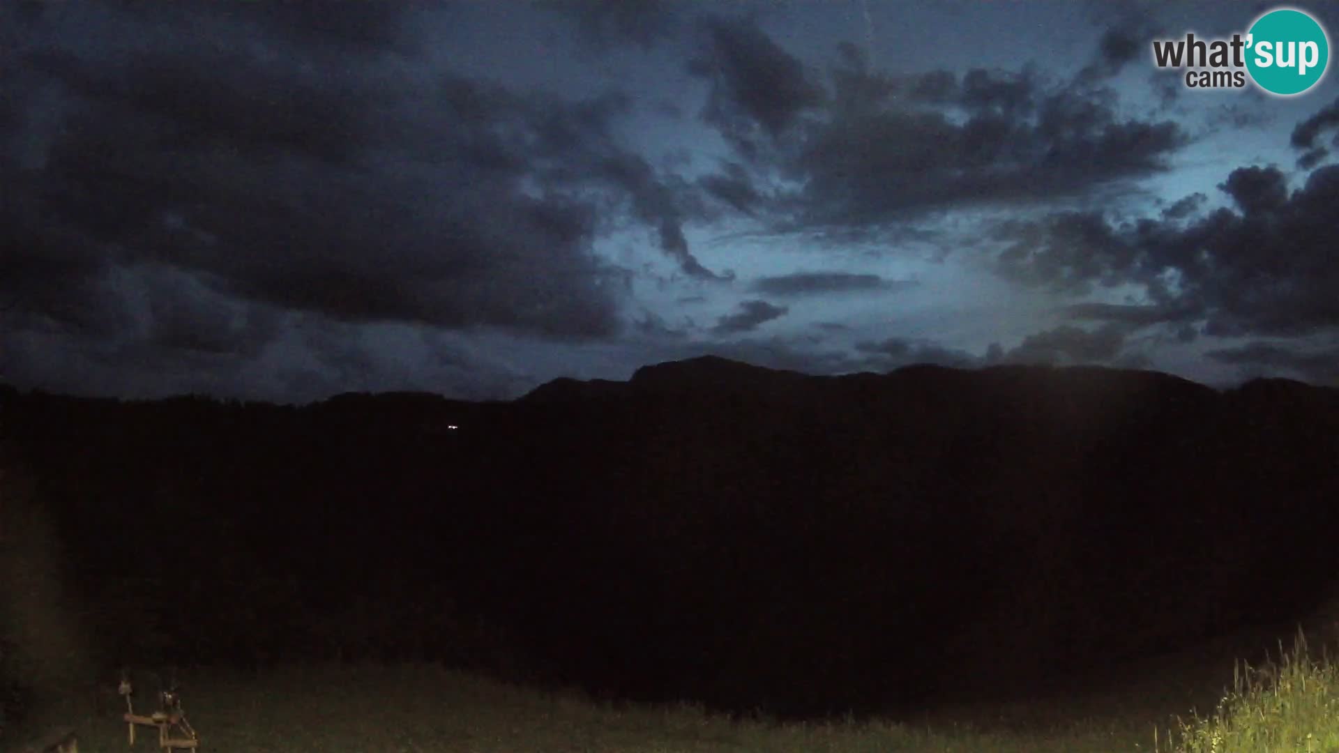 Webcam Brunarica Dražgoše – Live View of Ratitovec (1666 m)