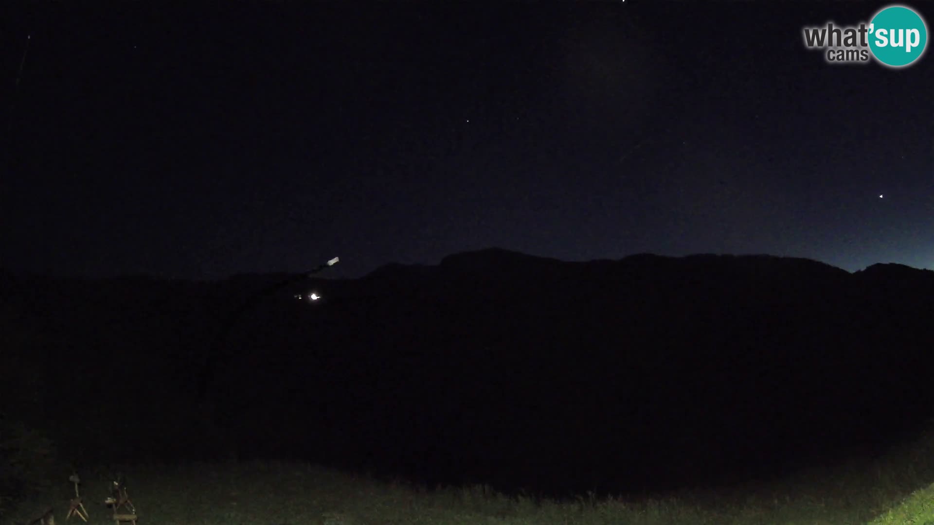 Webcam Brunarica Dražgoše – Liveblick auf Ratitovec (1666 m)