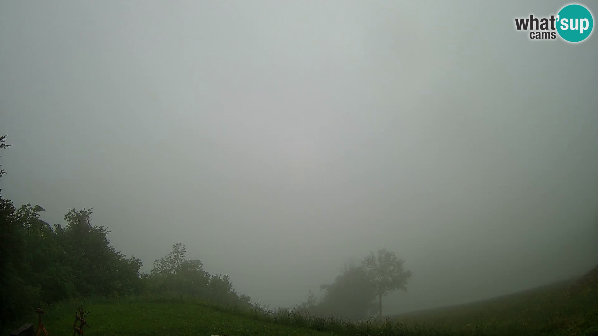 Webcam Brunarica Dražgoše – Live View of Ratitovec (1666 m)