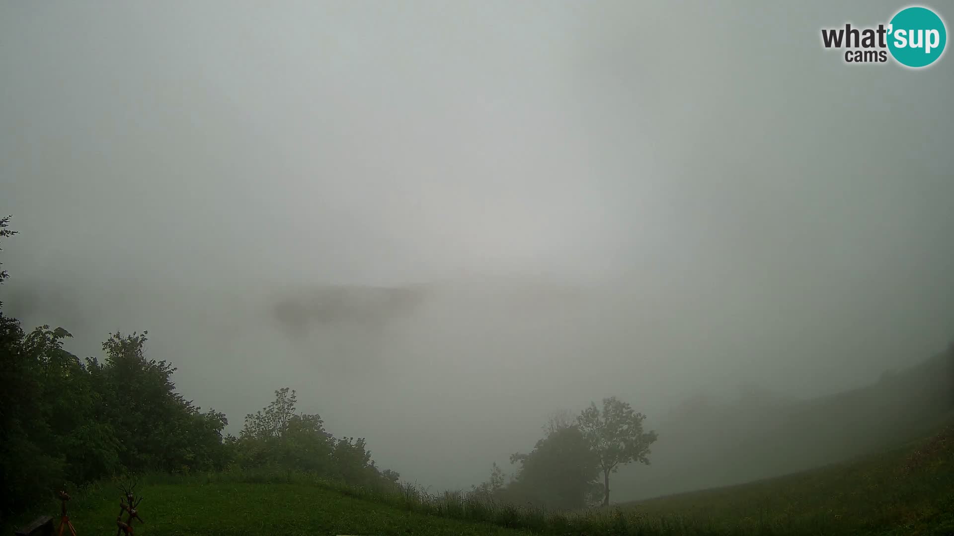 Webcam Brunarica Dražgoše – Live View of Ratitovec (1666 m)
