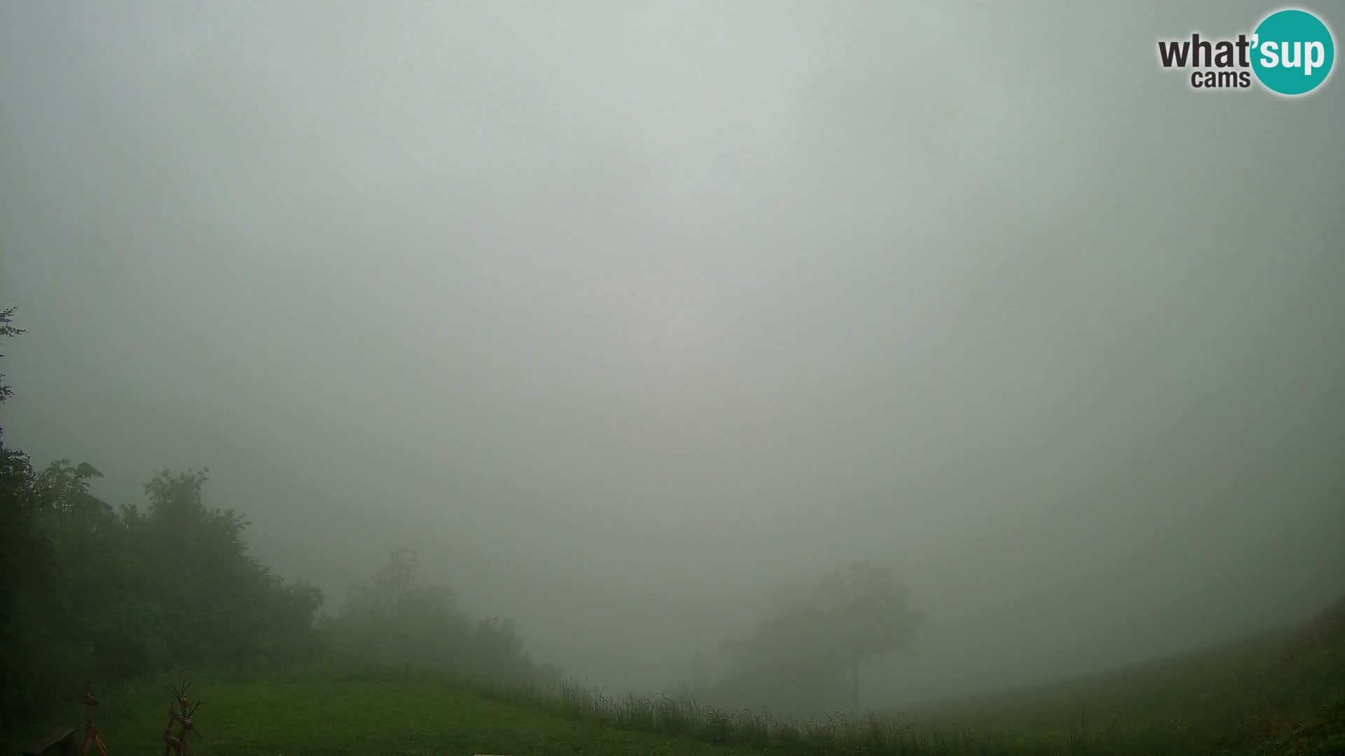 Webcam Brunarica Dražgoše – Liveblick auf Ratitovec (1666 m)
