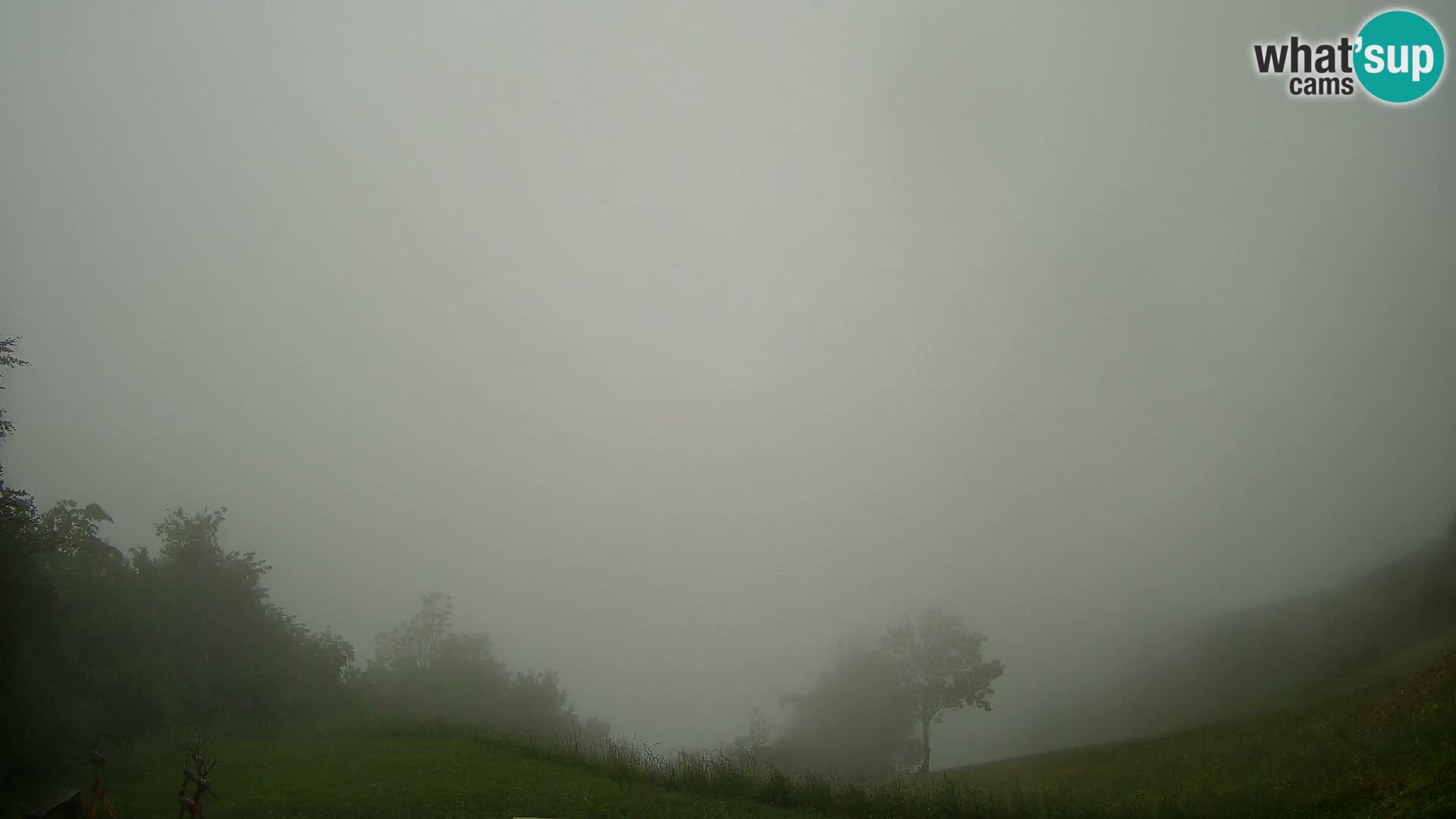 Webcam Brunarica Dražgoše – Live View of Ratitovec (1666 m)