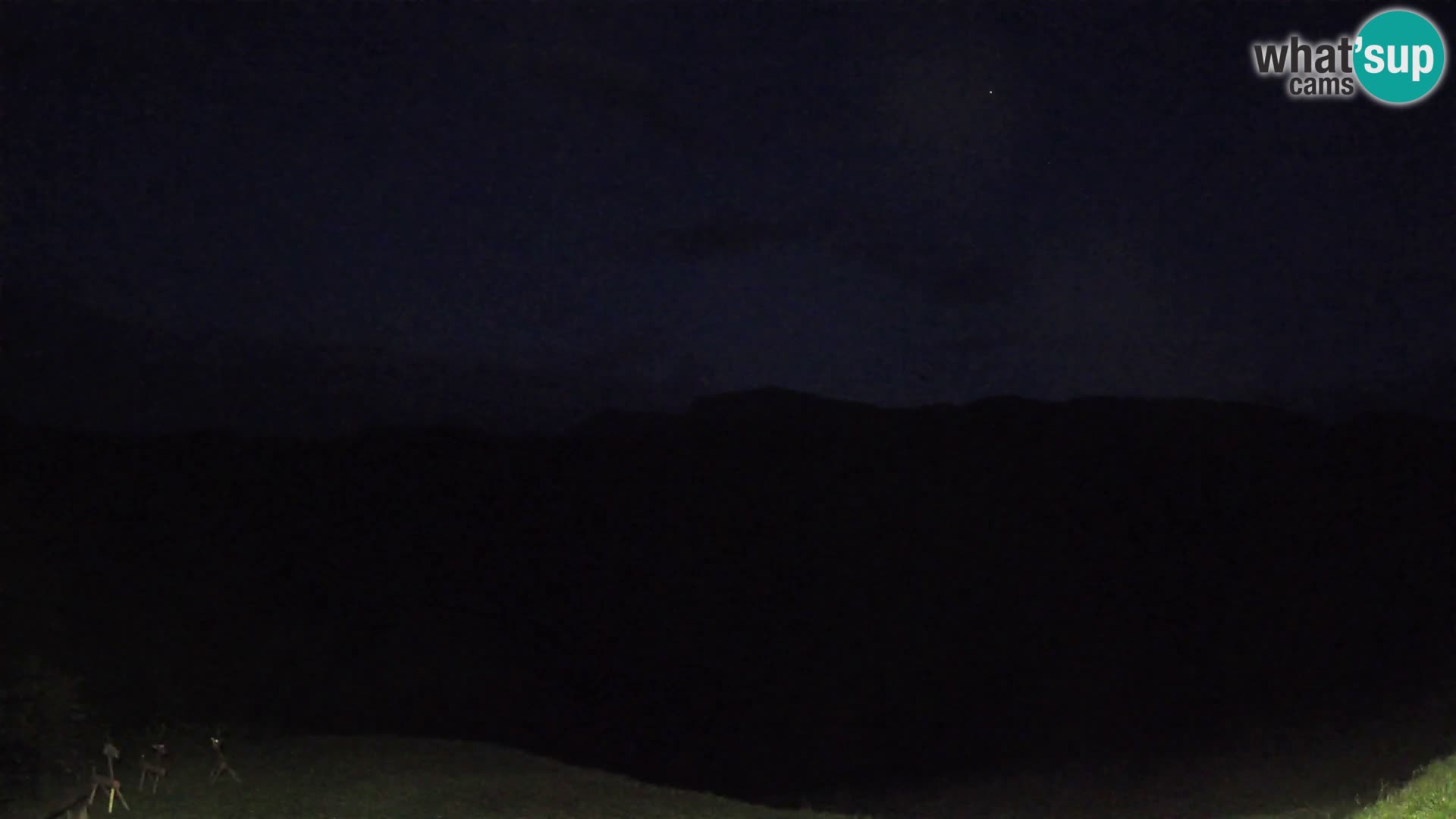 Webcam Brunarica Dražgoše – Live View of Ratitovec (1666 m)
