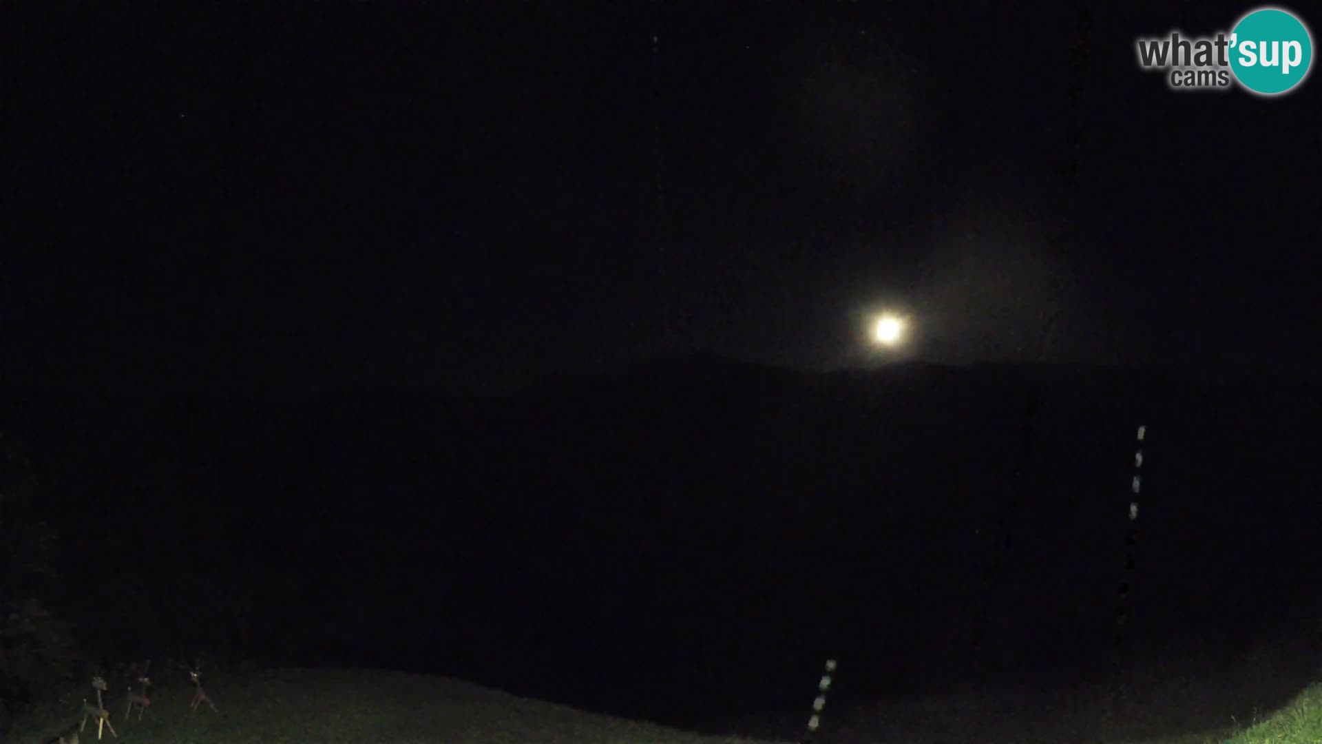 Webcam Brunarica Dražgoše – Live View of Ratitovec (1666 m)