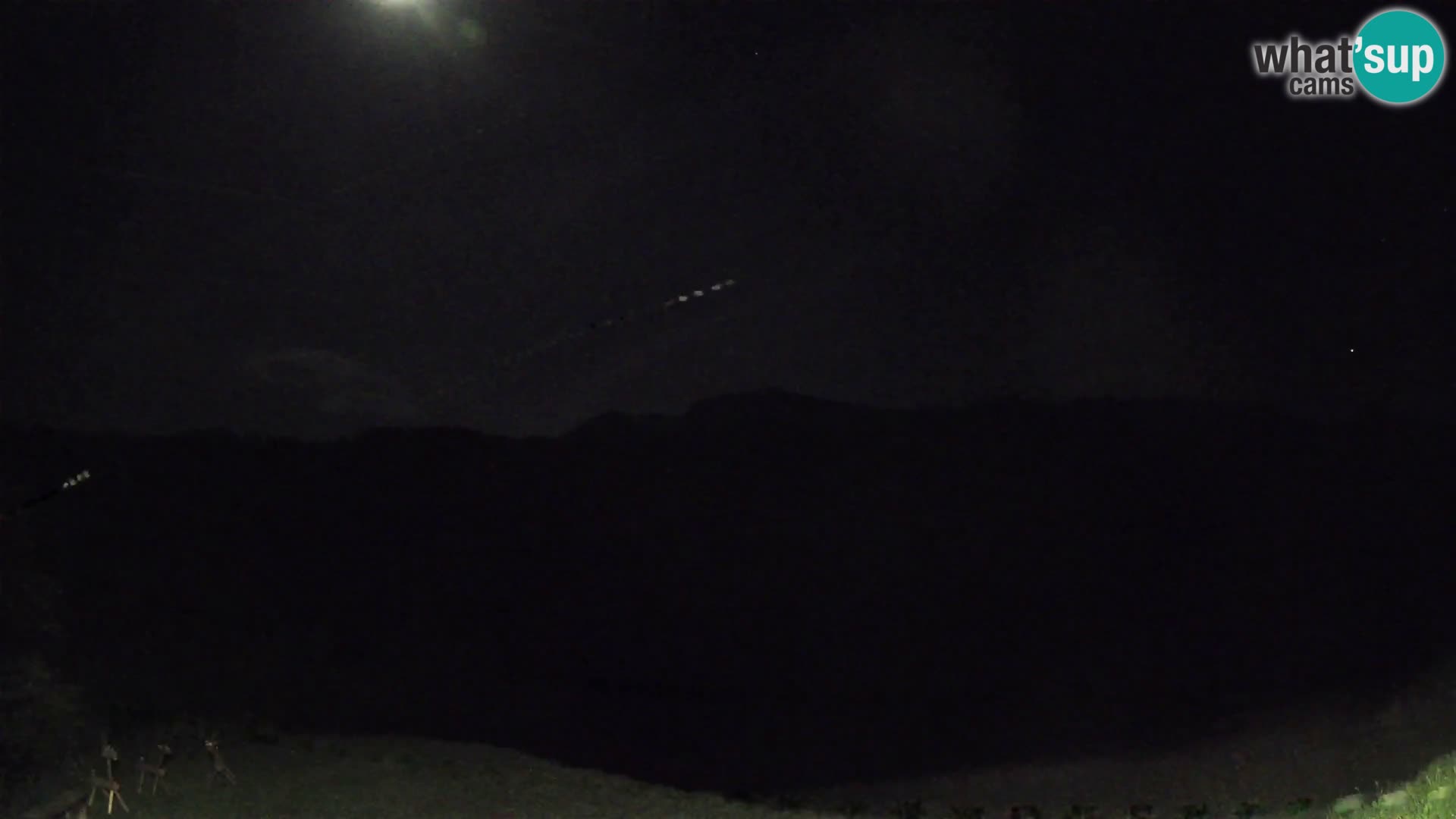 Webcam Brunarica Dražgoše – Live View of Ratitovec (1666 m)