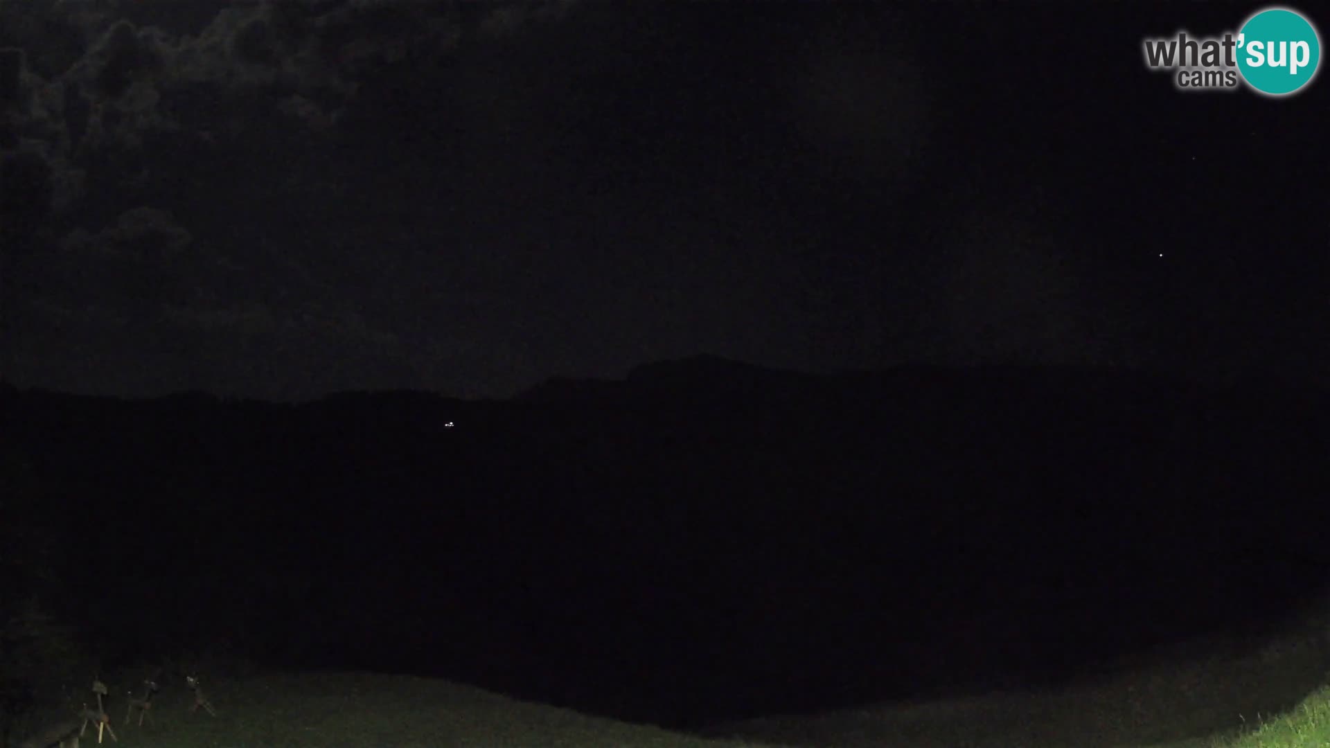 Webcam Brunarica Dražgoše – Live View of Ratitovec (1666 m)