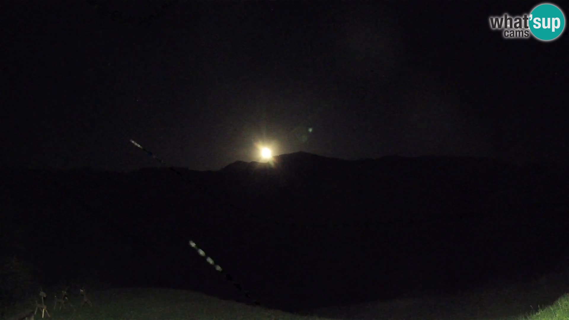 Webcam Brunarica Dražgoše – Vista live sul Ratitovec (1666 m)