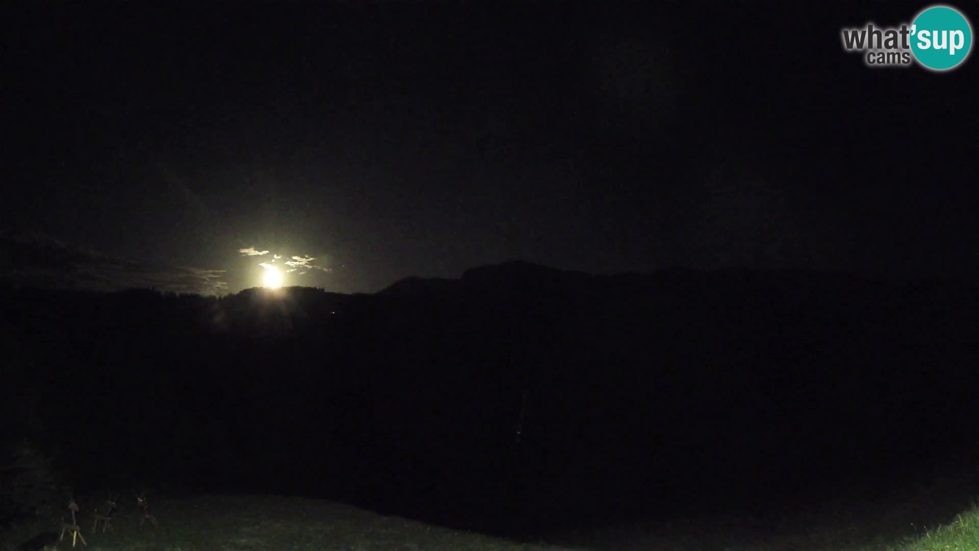 Webcam Brunarica Dražgoše – Live View of Ratitovec (1666 m)