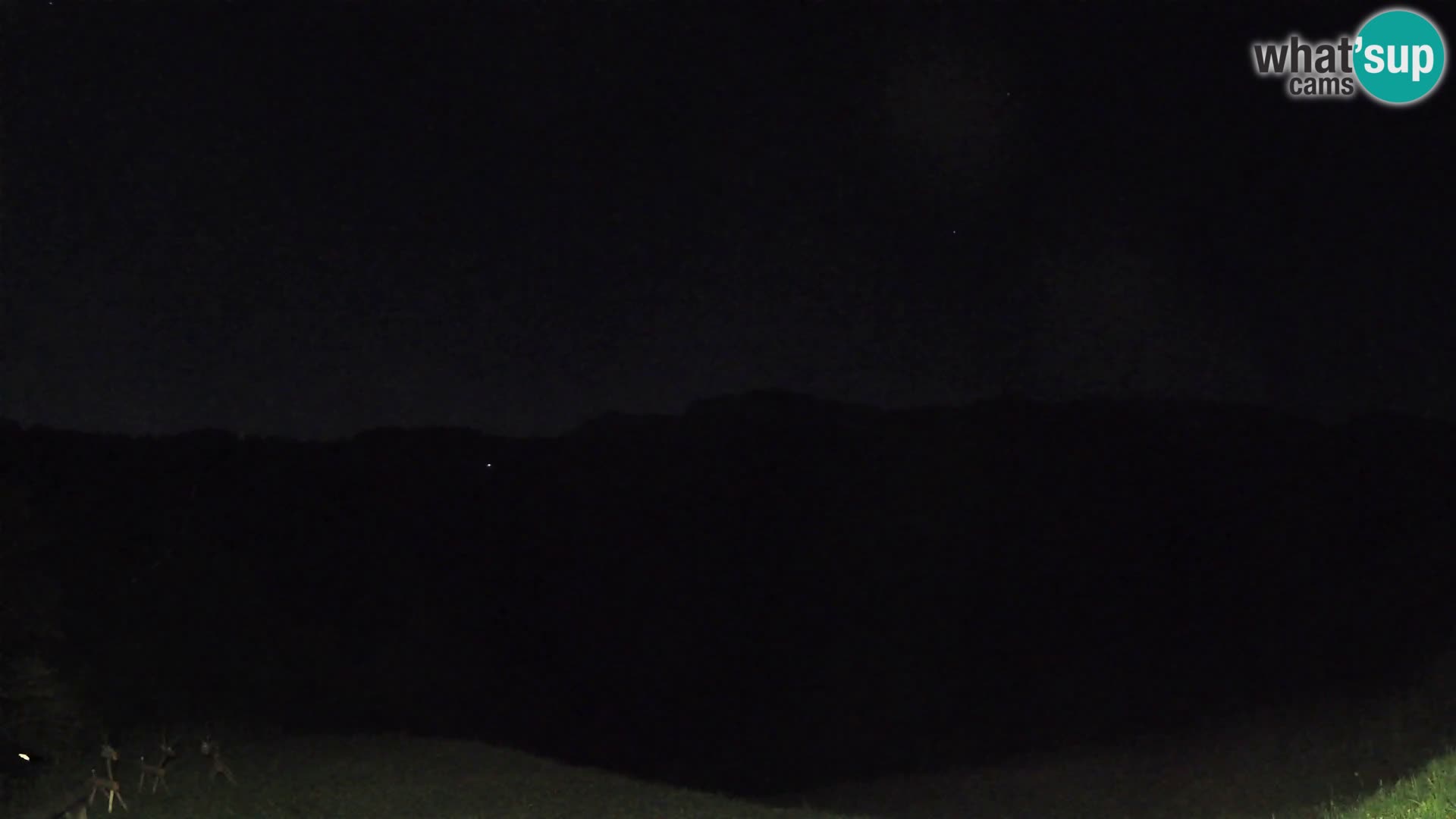 Webcam Brunarica Dražgoše – Liveblick auf Ratitovec (1666 m)