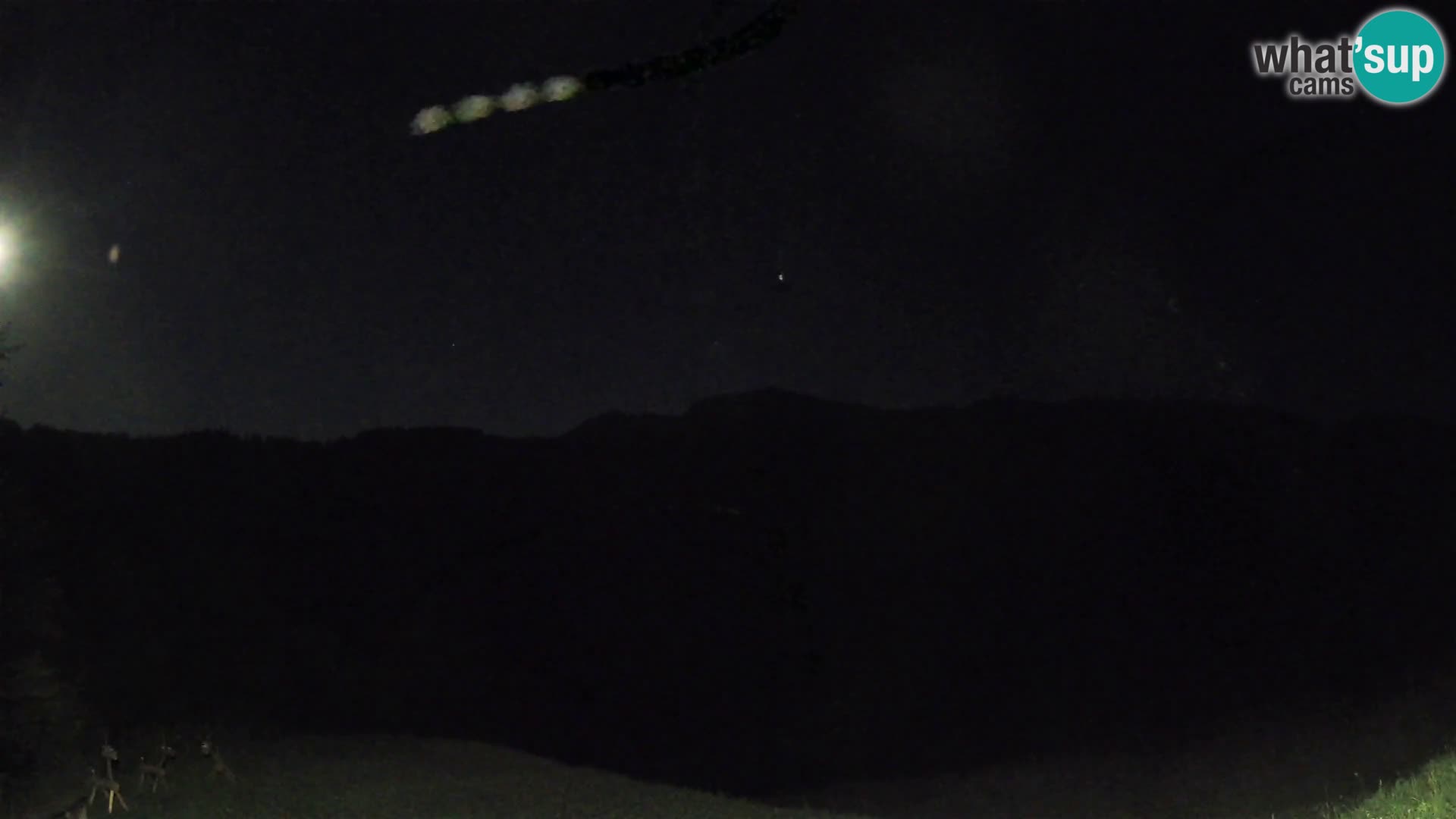 Webcam Brunarica Dražgoše – Live View of Ratitovec (1666 m)