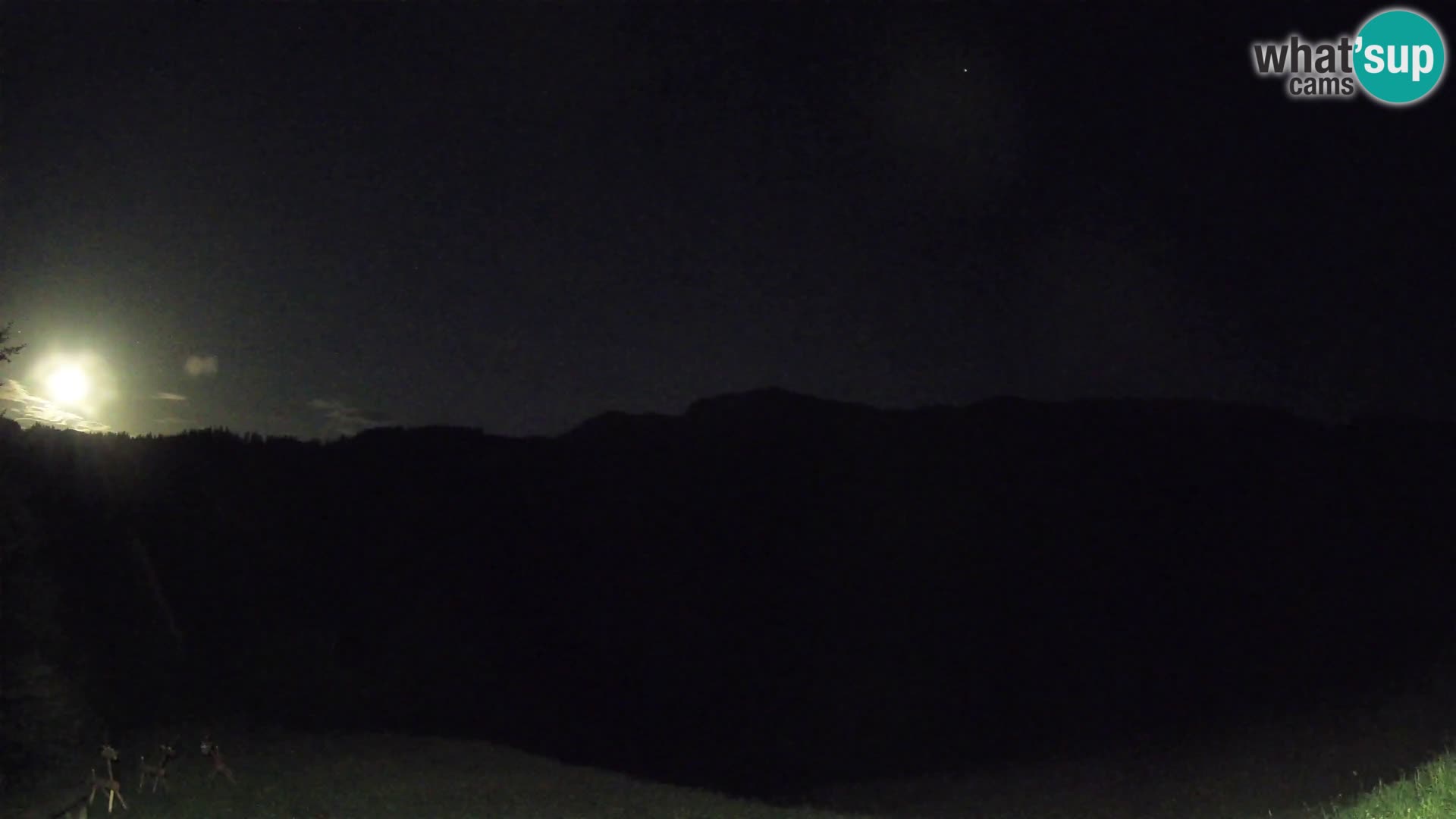 Webcam Brunarica Dražgoše – Live View of Ratitovec (1666 m)