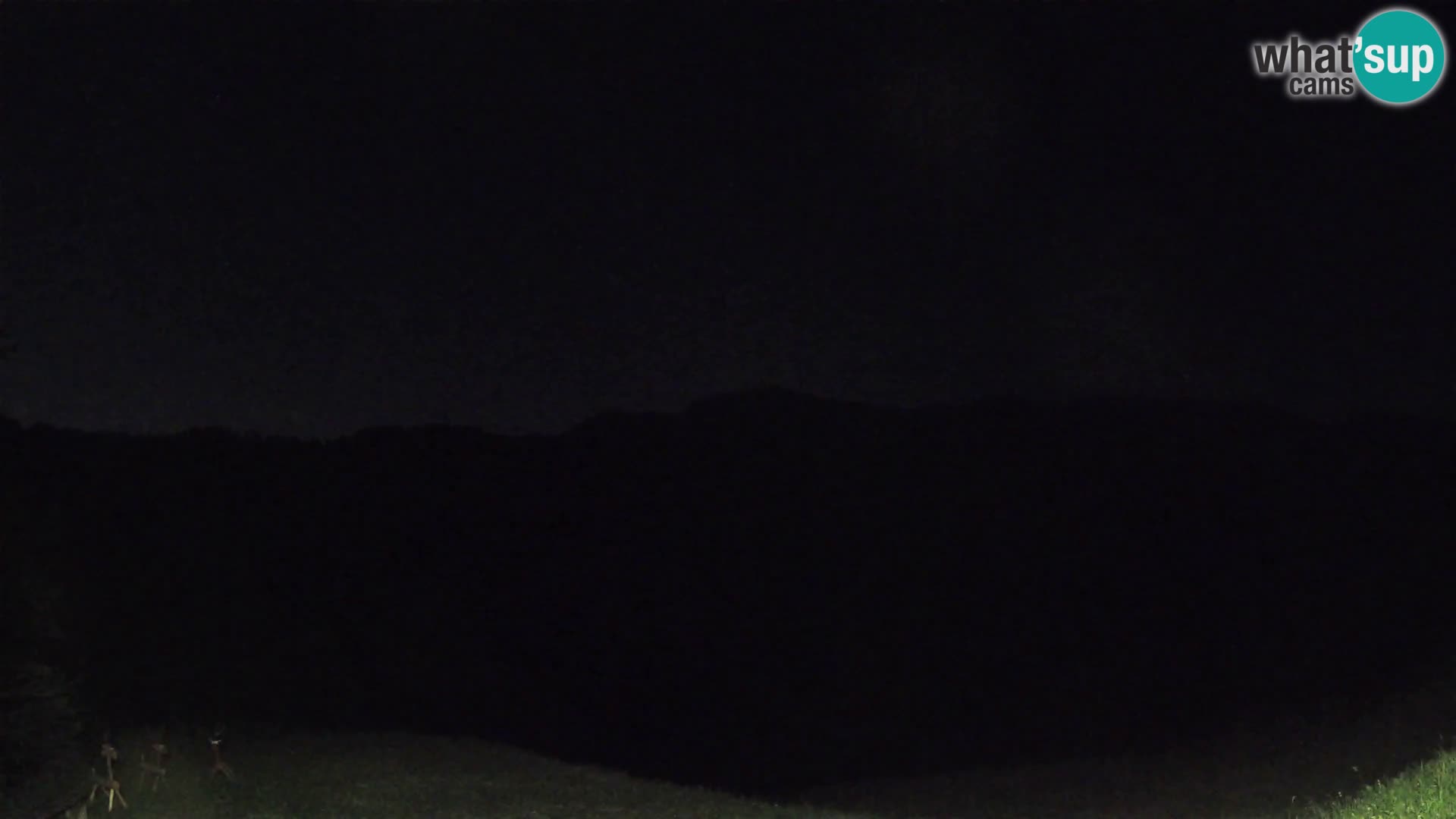 Webcam Brunarica Dražgoše – Live View of Ratitovec (1666 m)