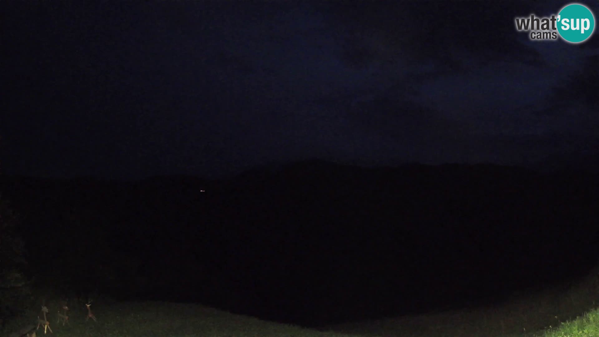 Webcam Brunarica Dražgoše – Liveblick auf Ratitovec (1666 m)
