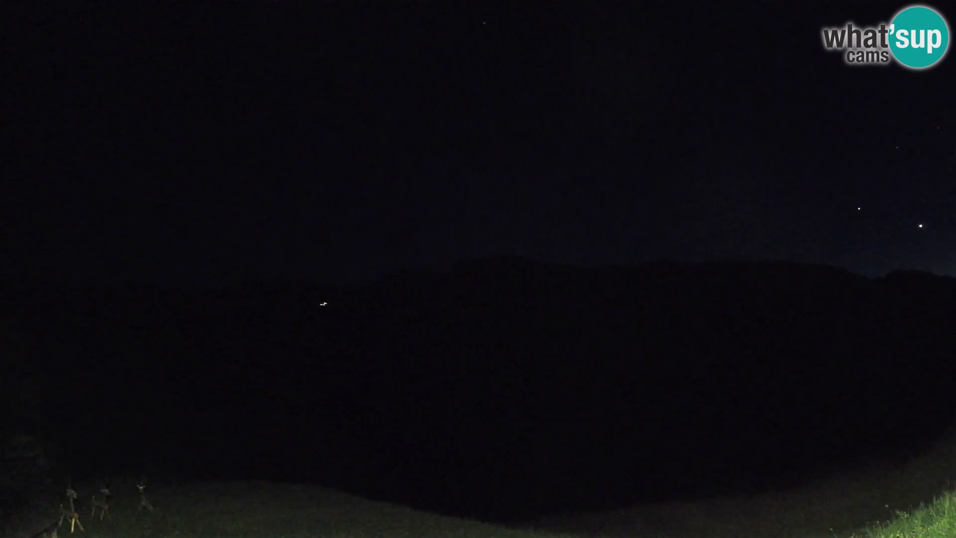 Webcam Brunarica Dražgoše – Live View of Ratitovec (1666 m)