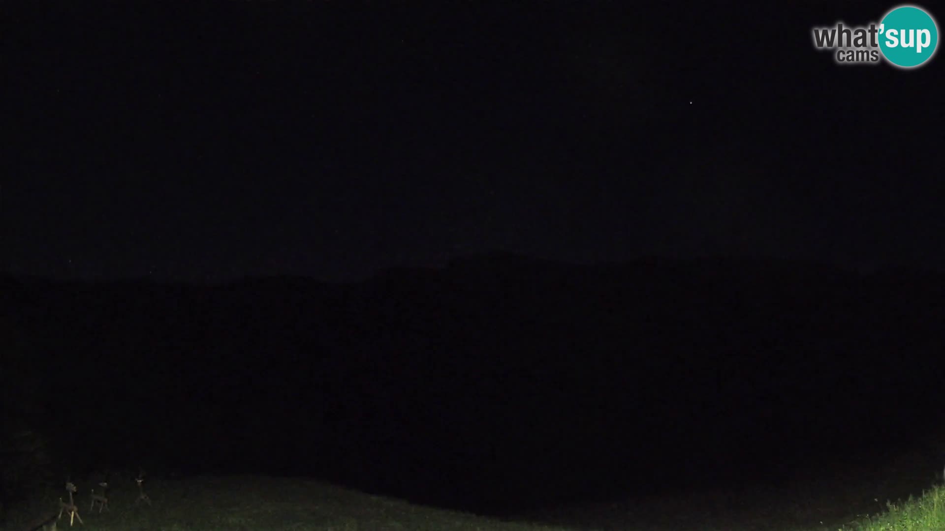 Webcam Brunarica Dražgoše – Live View of Ratitovec (1666 m)
