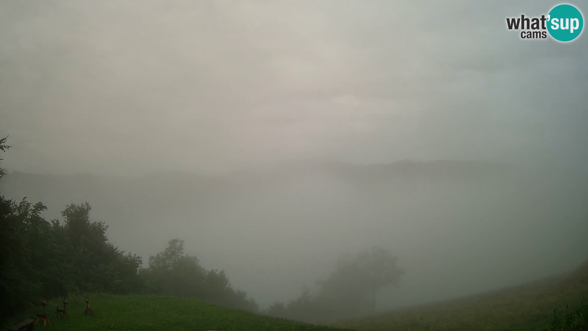 Webcam Brunarica Dražgoše – Live View of Ratitovec (1666 m)