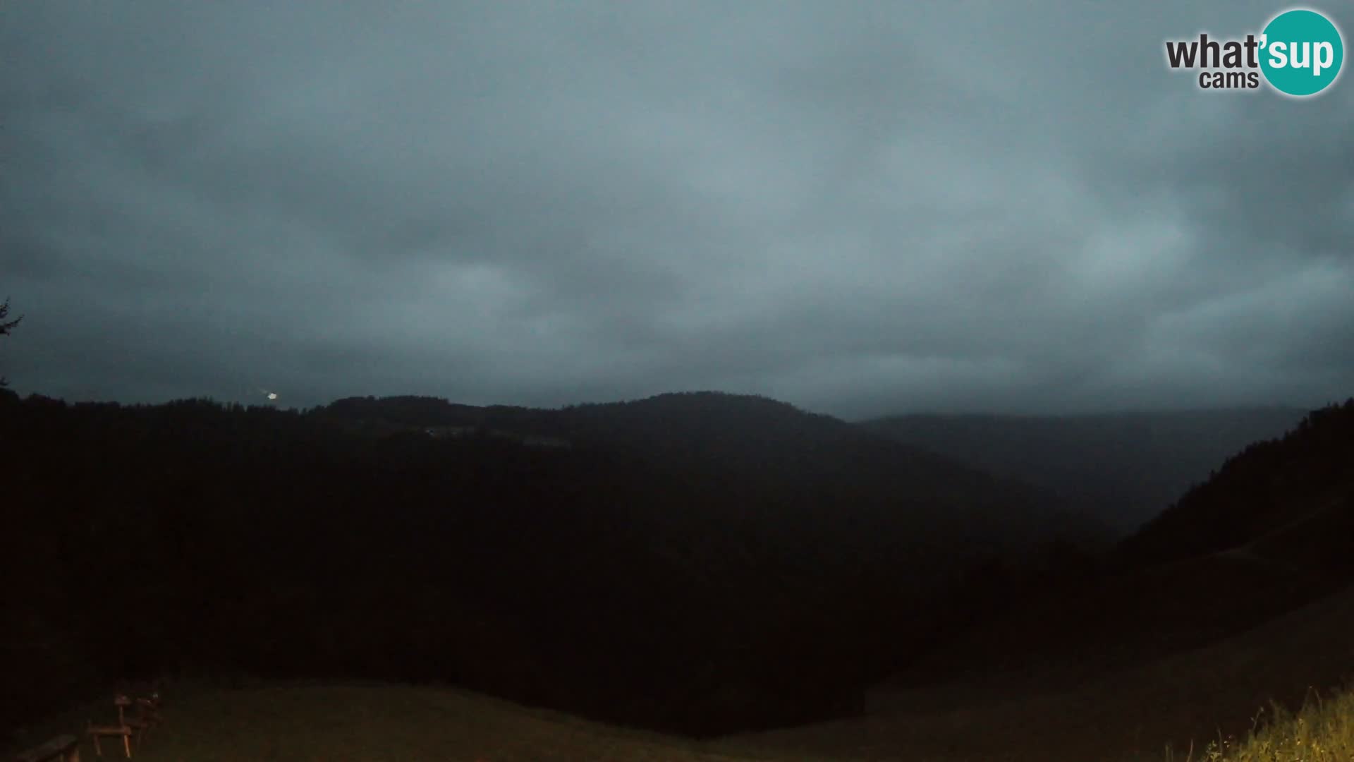 Webcam Brunarica Dražgoše – Liveblick auf Ratitovec (1666 m)
