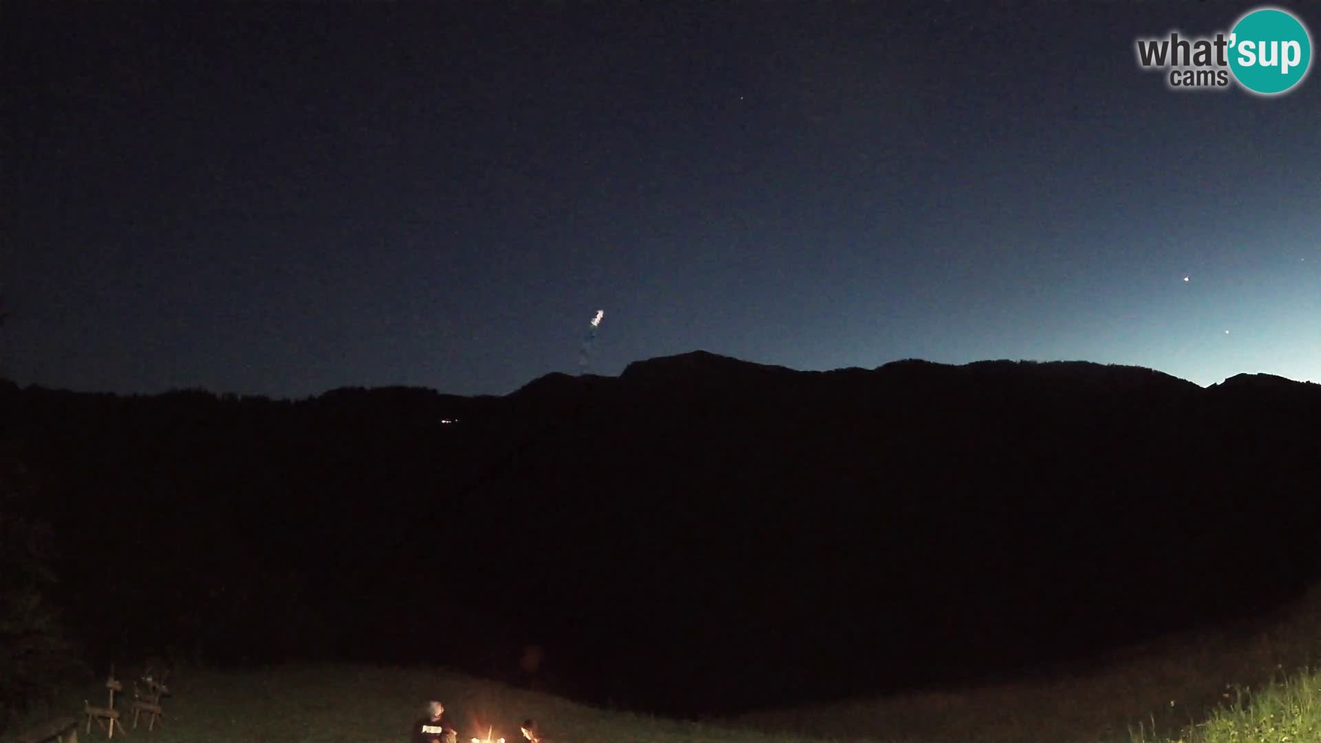 Webcam Brunarica Dražgoše – Live View of Ratitovec (1666 m)