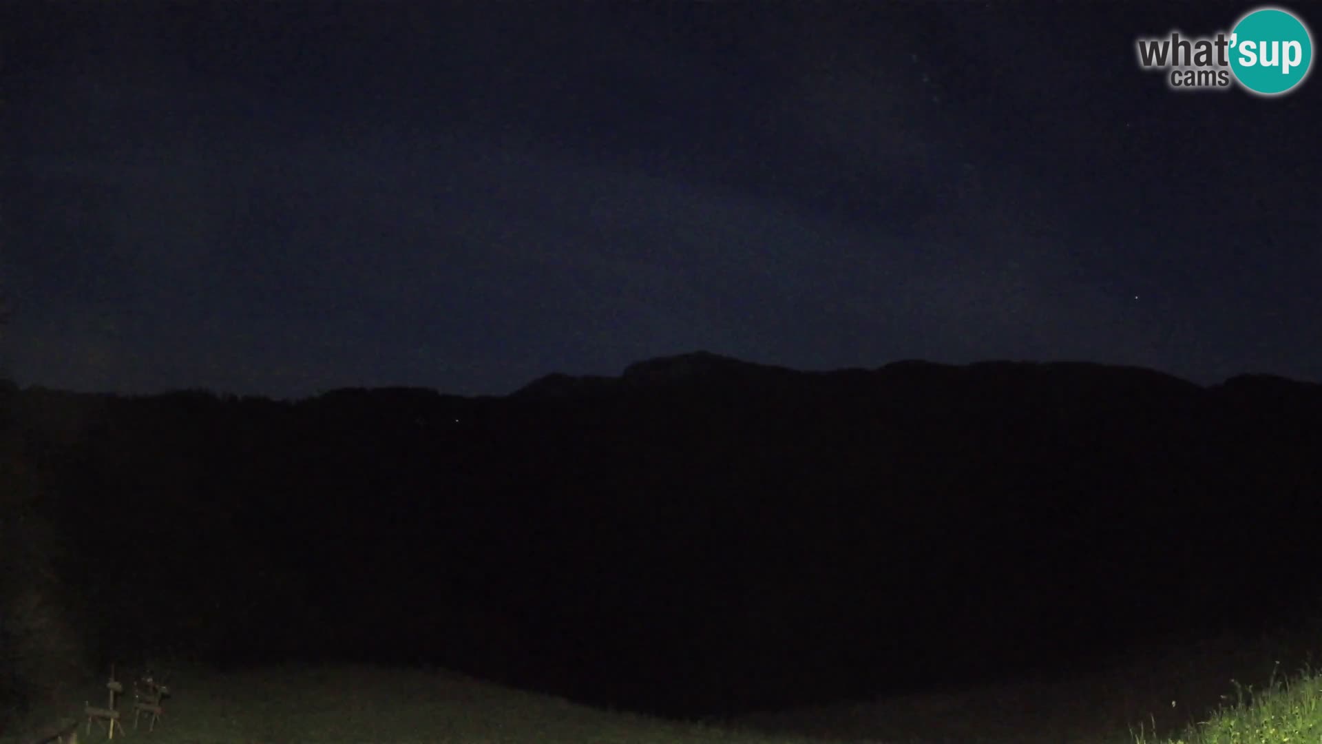 Webcam Brunarica Dražgoše – Live View of Ratitovec (1666 m)