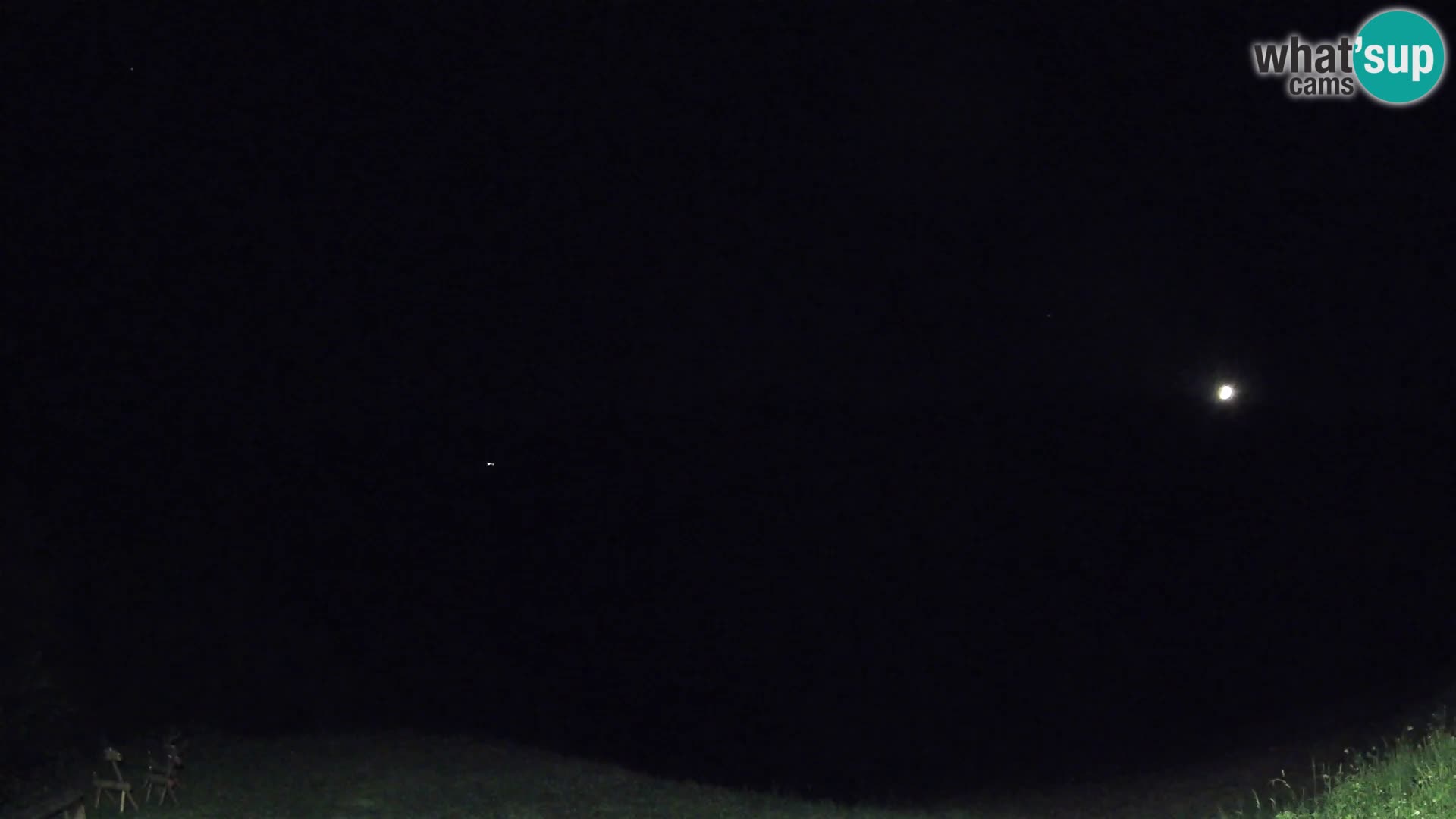 Webcam Brunarica Dražgoše – Vista live sul Ratitovec (1666 m)