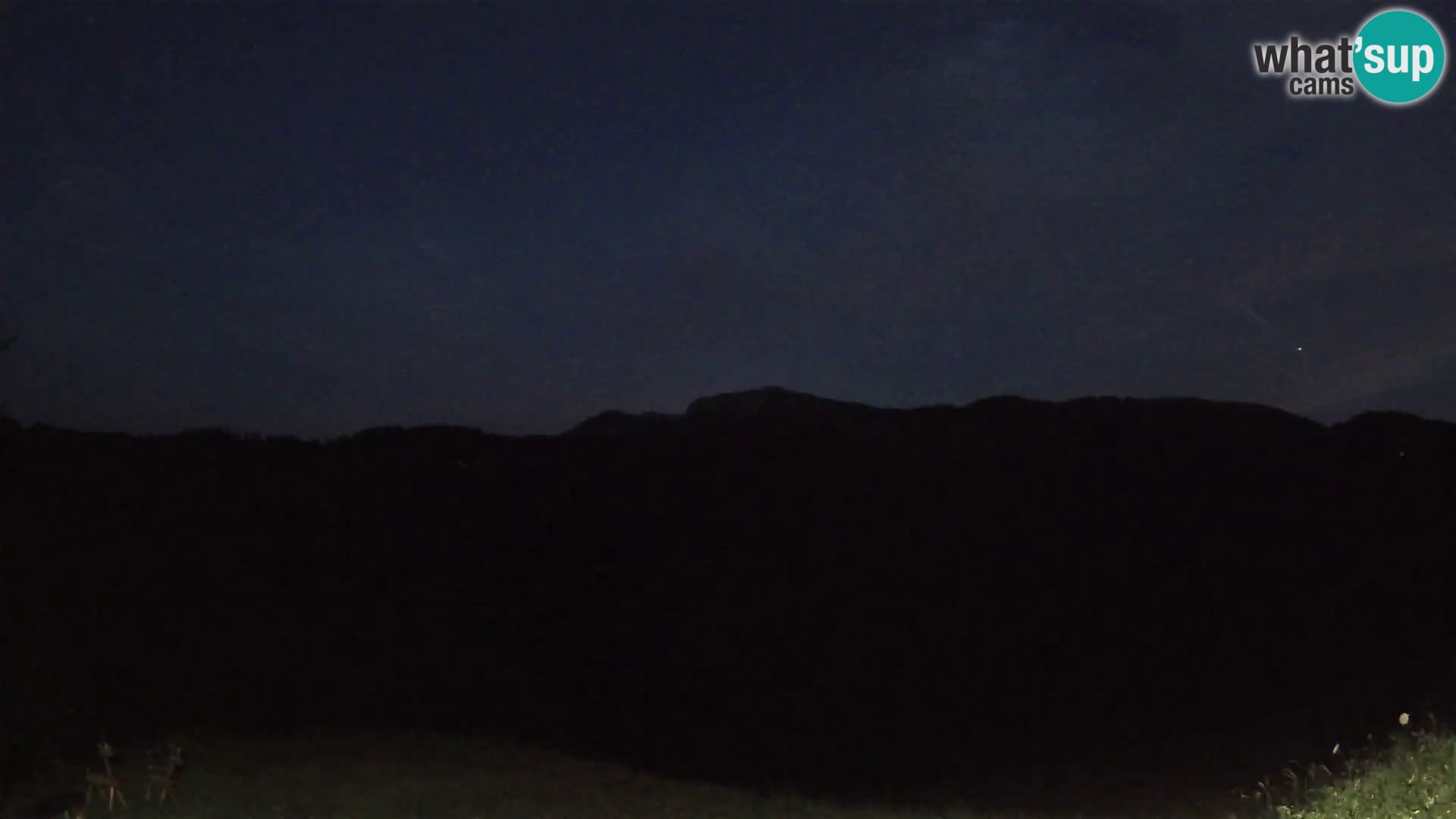 Webcam Brunarica Dražgoše – Vista live sul Ratitovec (1666 m)
