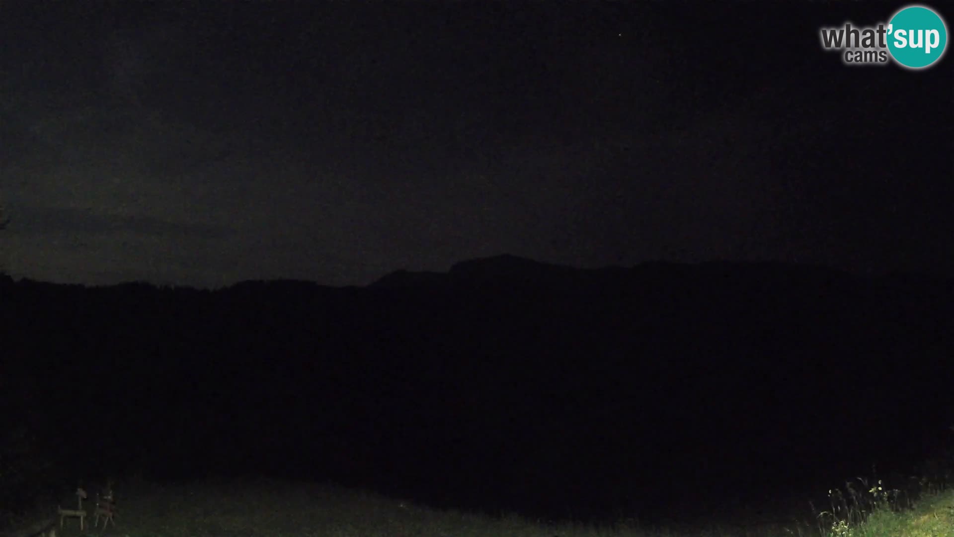 Webcam Brunarica Dražgoše – Live View of Ratitovec (1666 m)