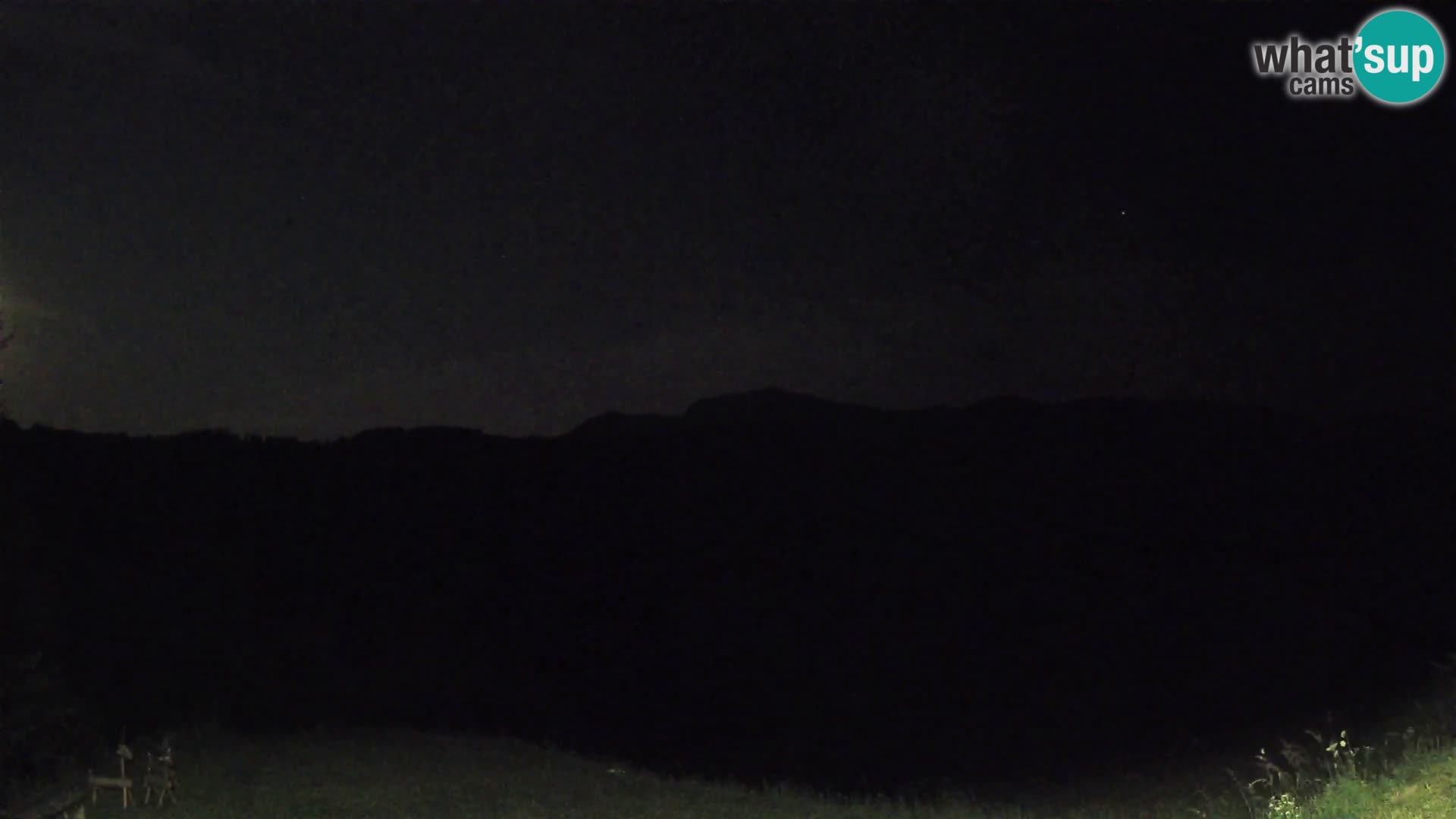 Webcam Brunarica Dražgoše – Live View of Ratitovec (1666 m)