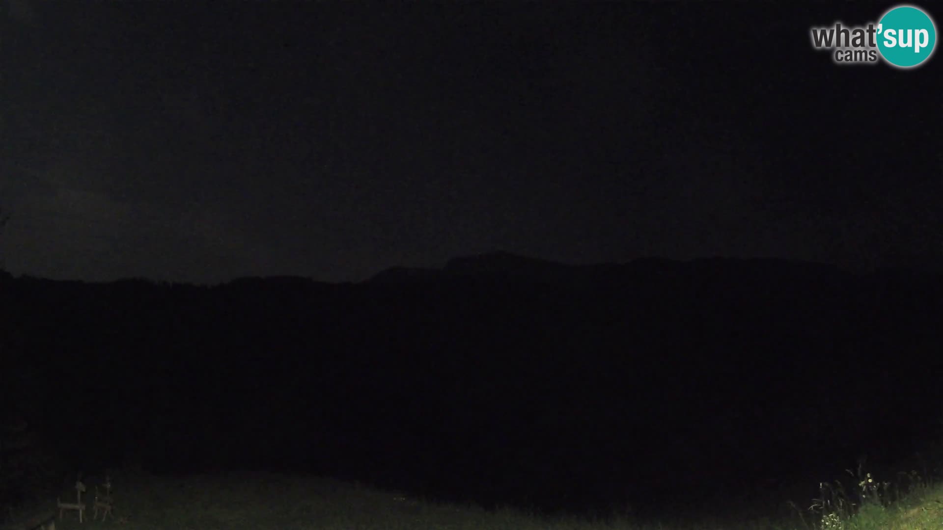 Webcam Brunarica Dražgoše – Live View of Ratitovec (1666 m)