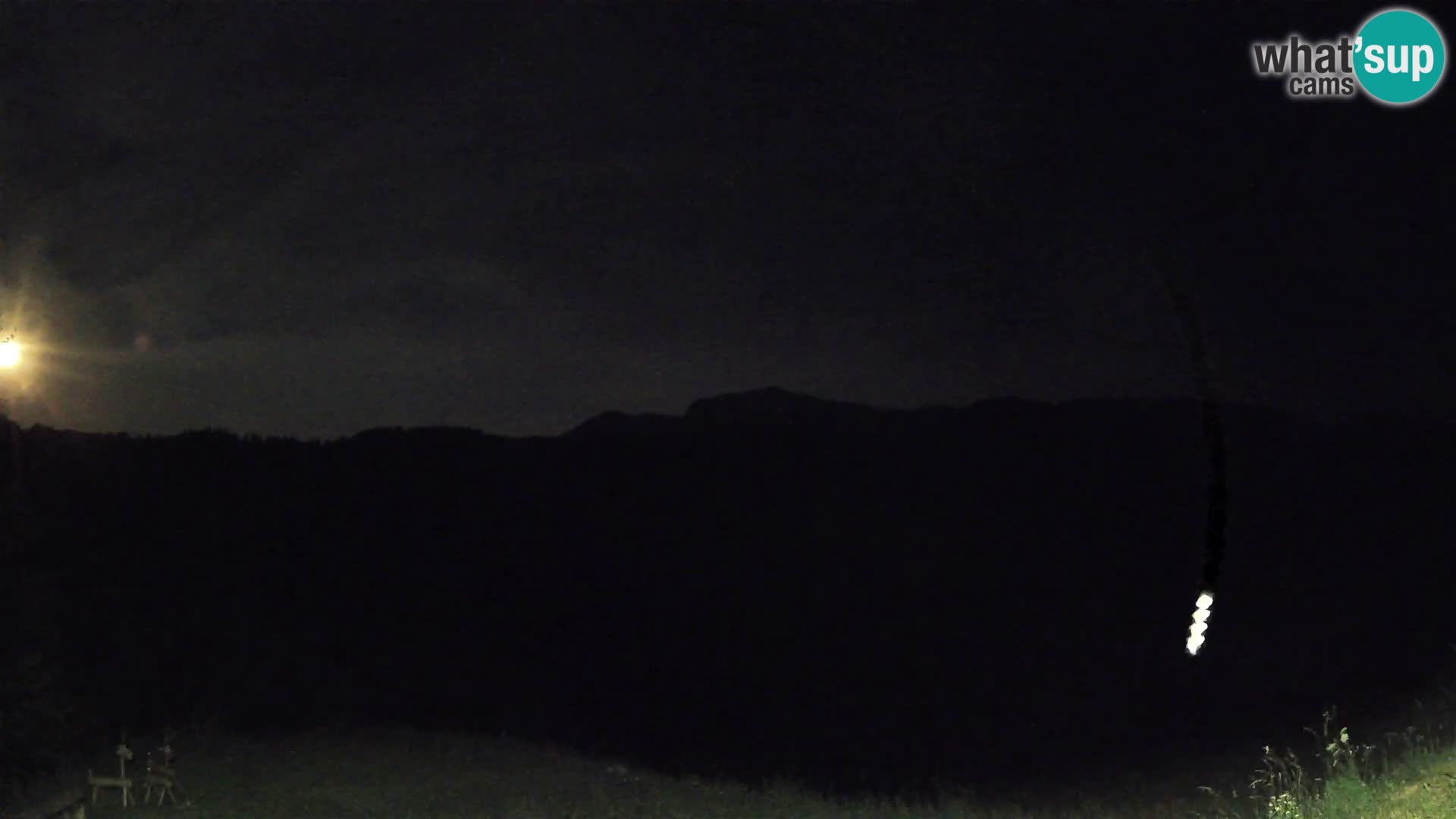Webcam Brunarica Dražgoše – Live View of Ratitovec (1666 m)