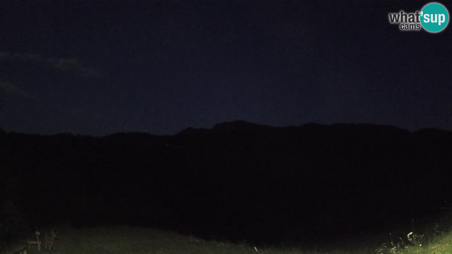 Webcam Brunarica Dražgoše – Live View of Ratitovec (1666 m)