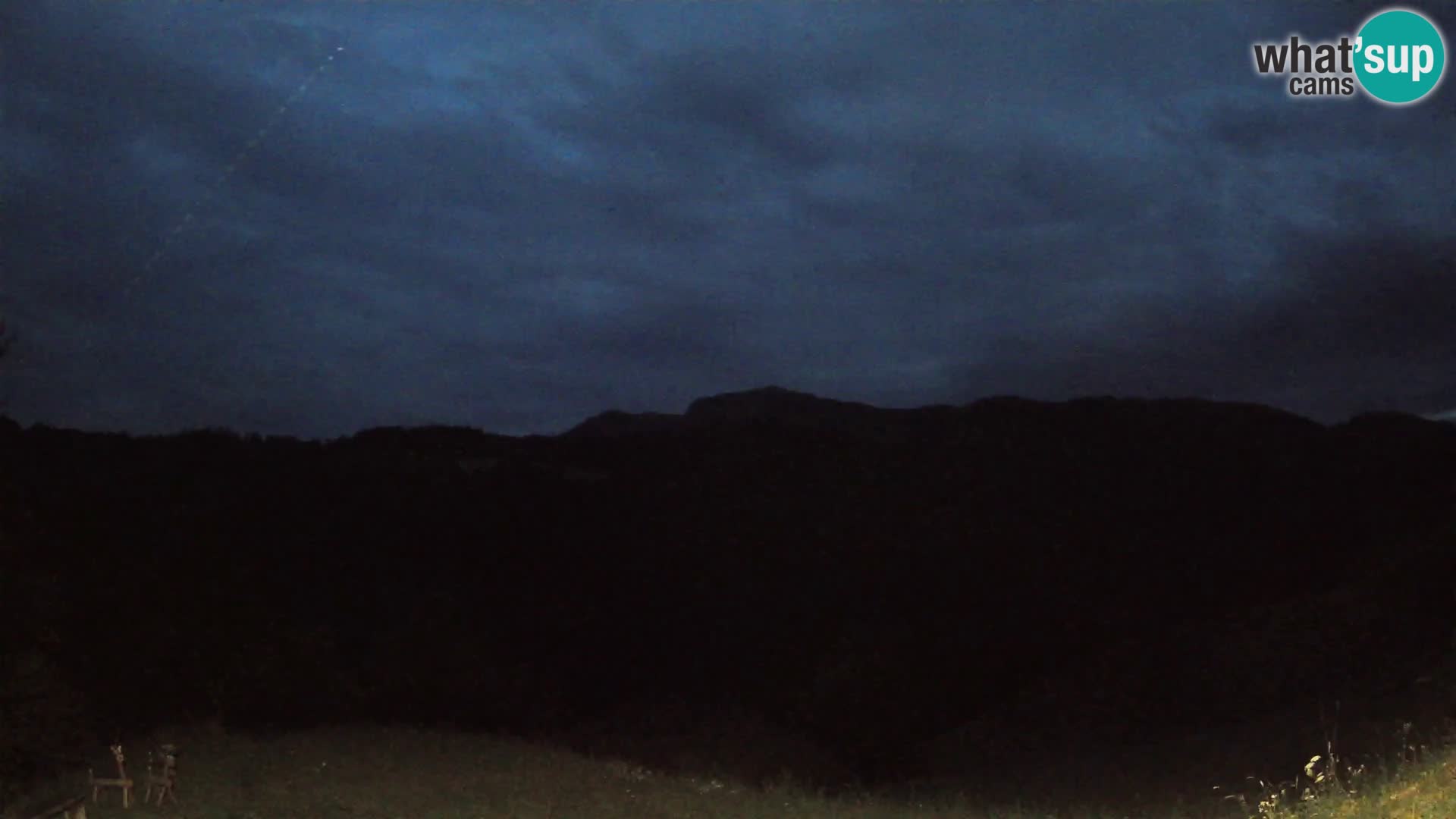 Webcam Brunarica Dražgoše – Live View of Ratitovec (1666 m)
