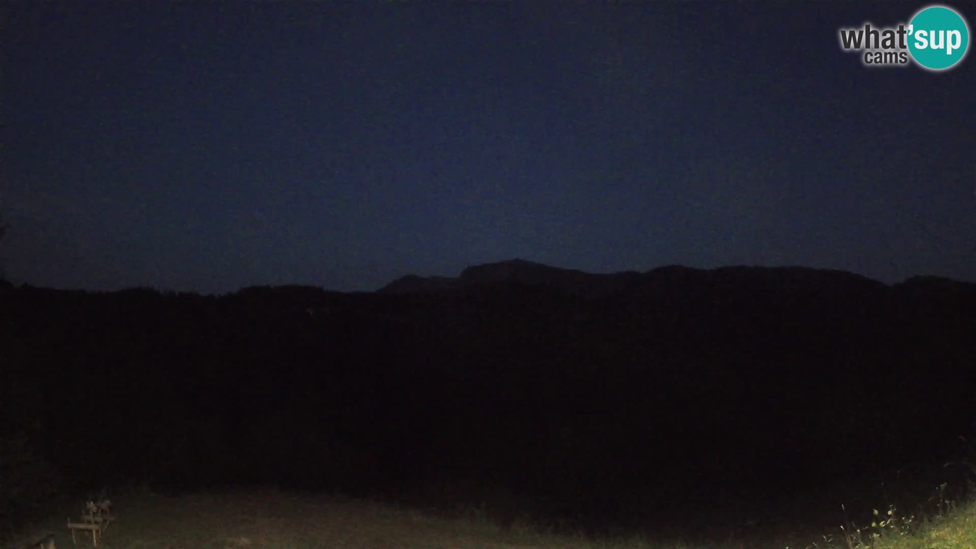 Webcam Brunarica Dražgoše – Live View of Ratitovec (1666 m)