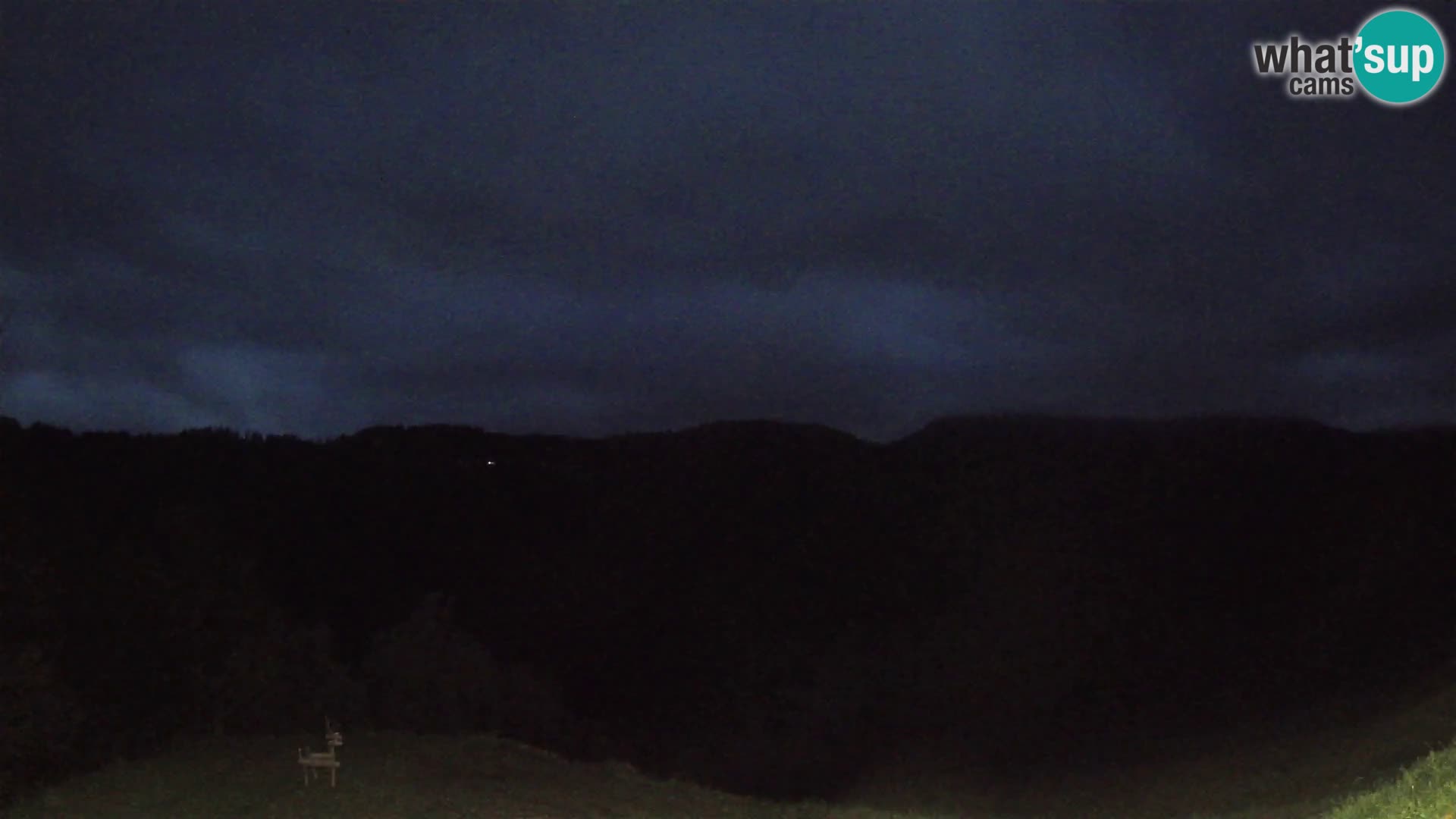 Webcam Brunarica Dražgoše – Live View of Ratitovec (1666 m)