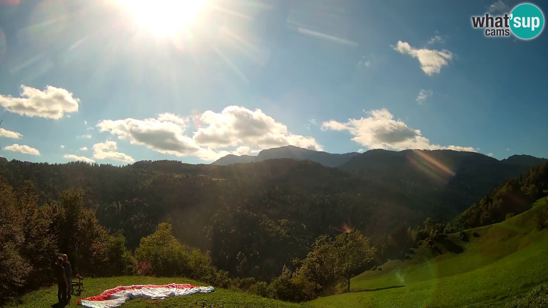 Webcam Brunarica Dražgoše – Vista live sul Ratitovec (1666 m)