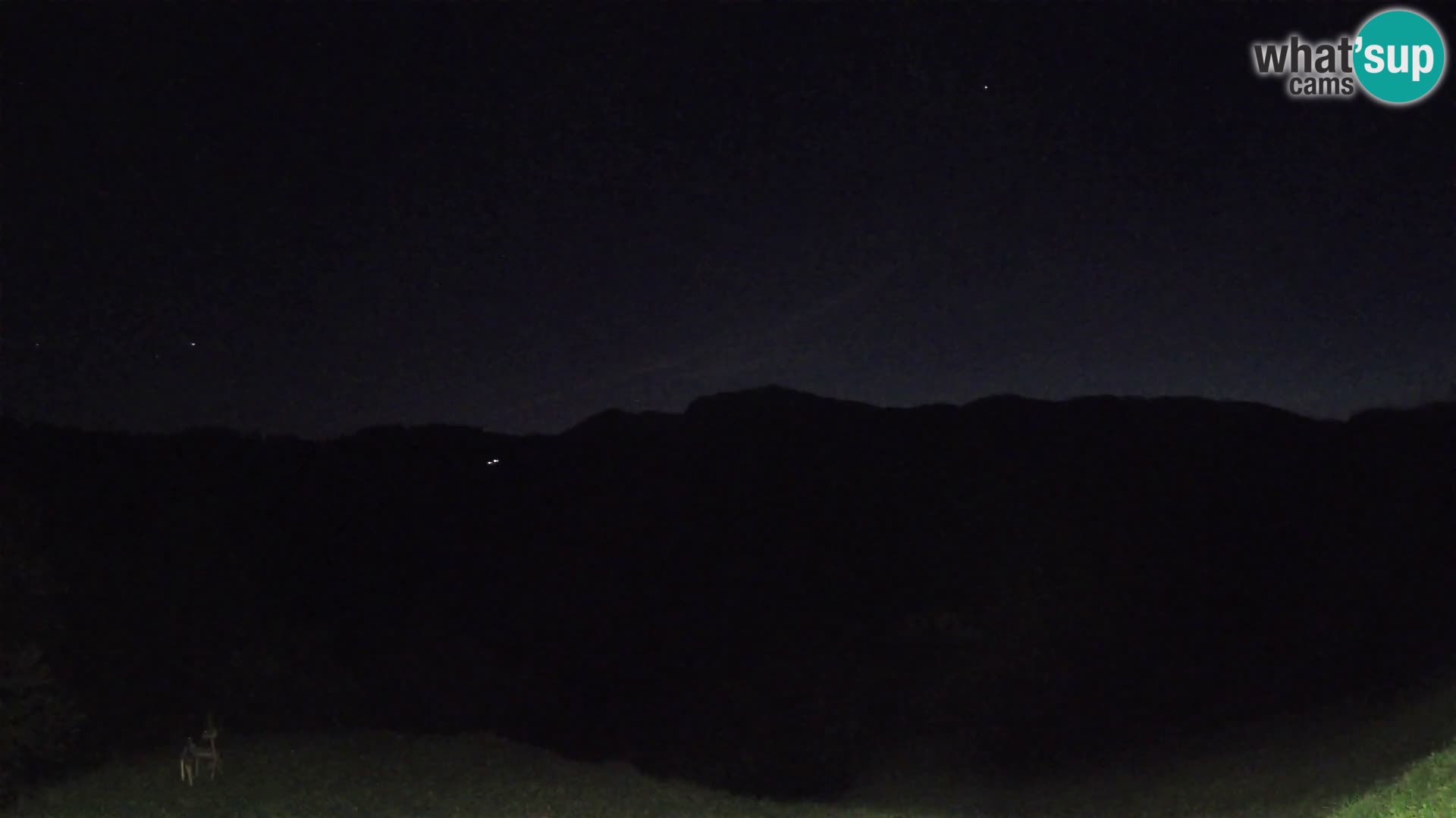 Webcam Brunarica Dražgoše – Live View of Ratitovec (1666 m)